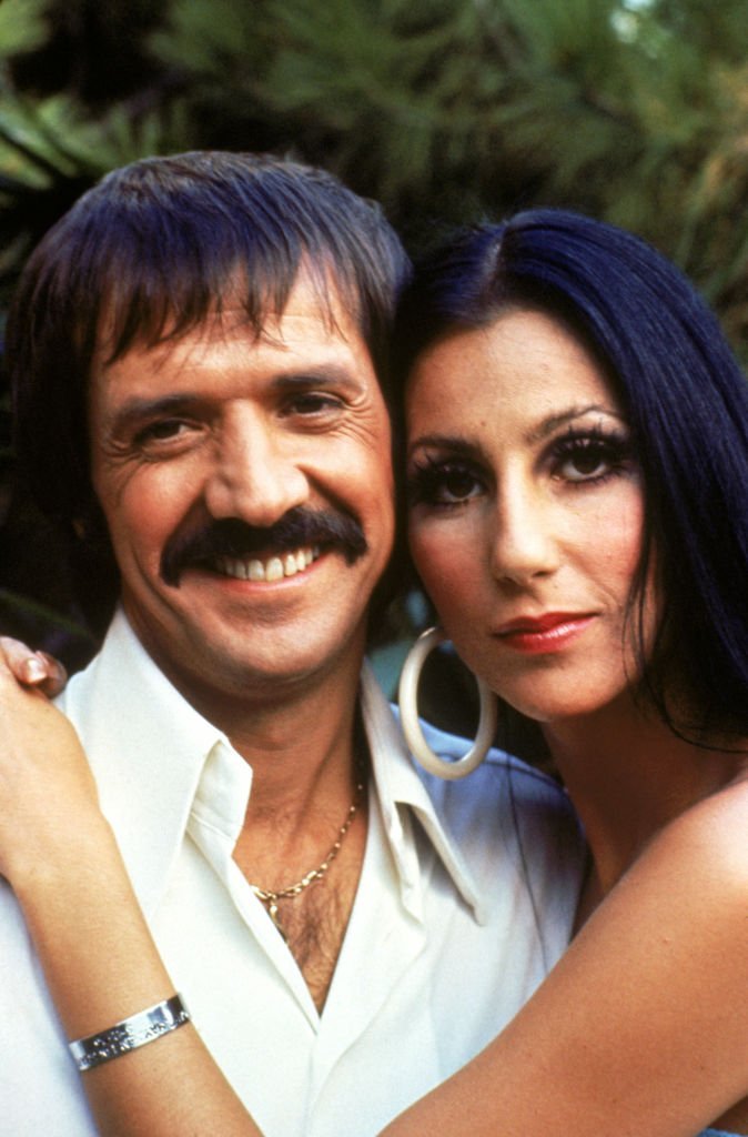 Cher and Sonny Bono pose for a promotional photo for "The Sonny and Cher Show" | Getty Images