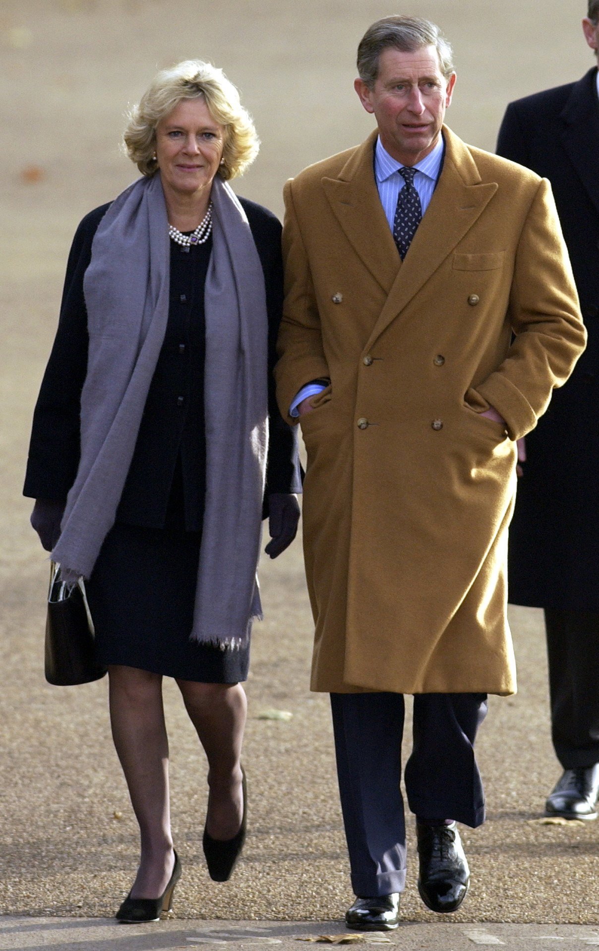 Prince Charles and Camilla in London on 19 December. | Source: Getty Images 