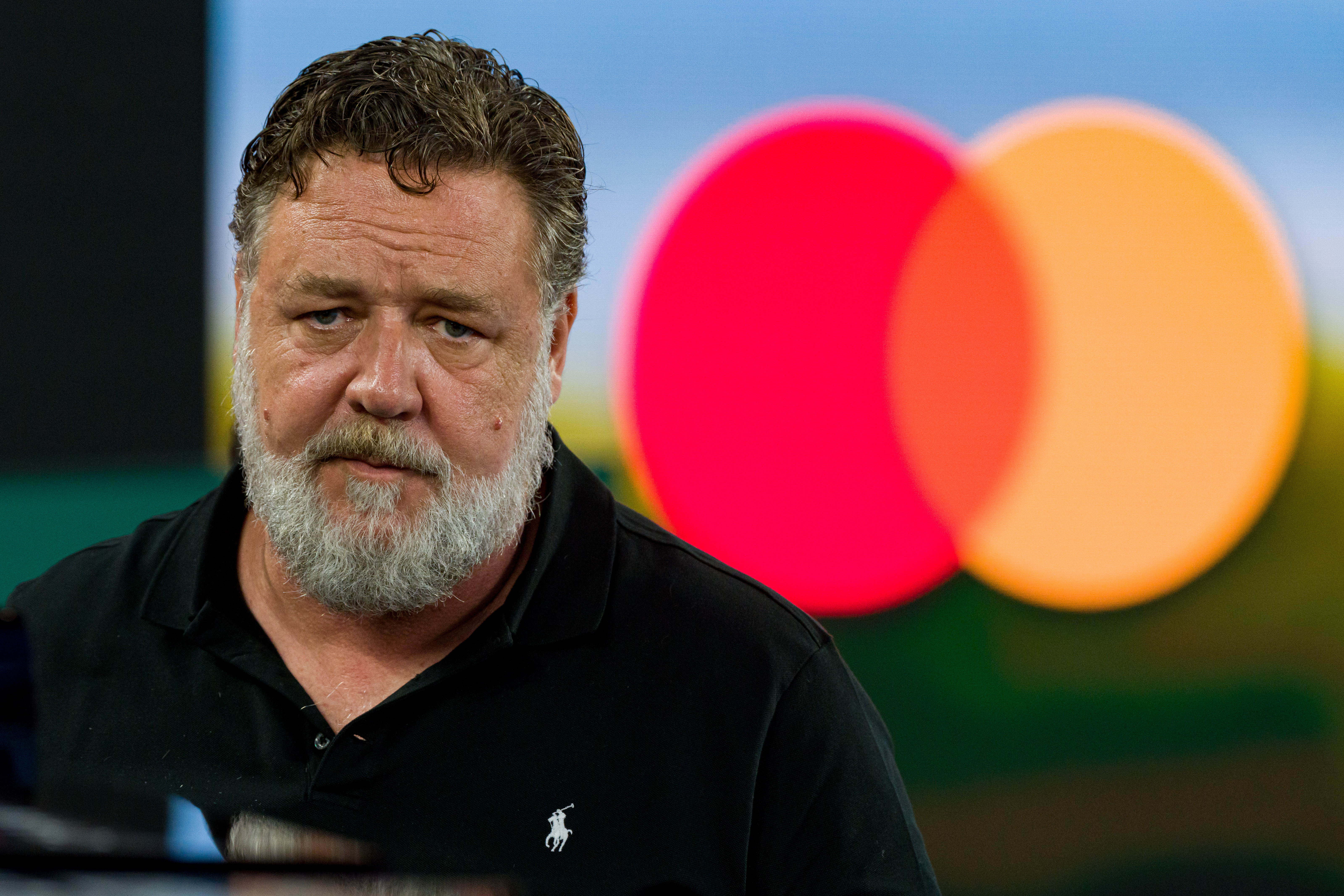 Russell Crowe am 28. Januar 2023 in Melbourne | Quelle: Getty Images