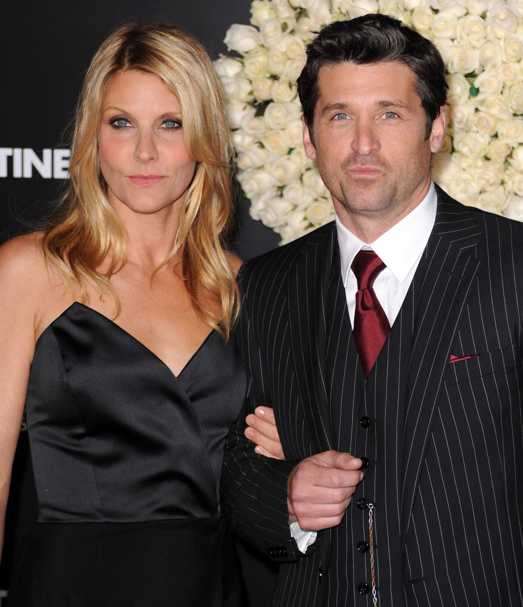 Actor Patrick Dempsey and wife Jillian Dempsey at Grauman's Chinese Theatre on February 8, 2010 in Hollywood, California. | Source: Getty Images