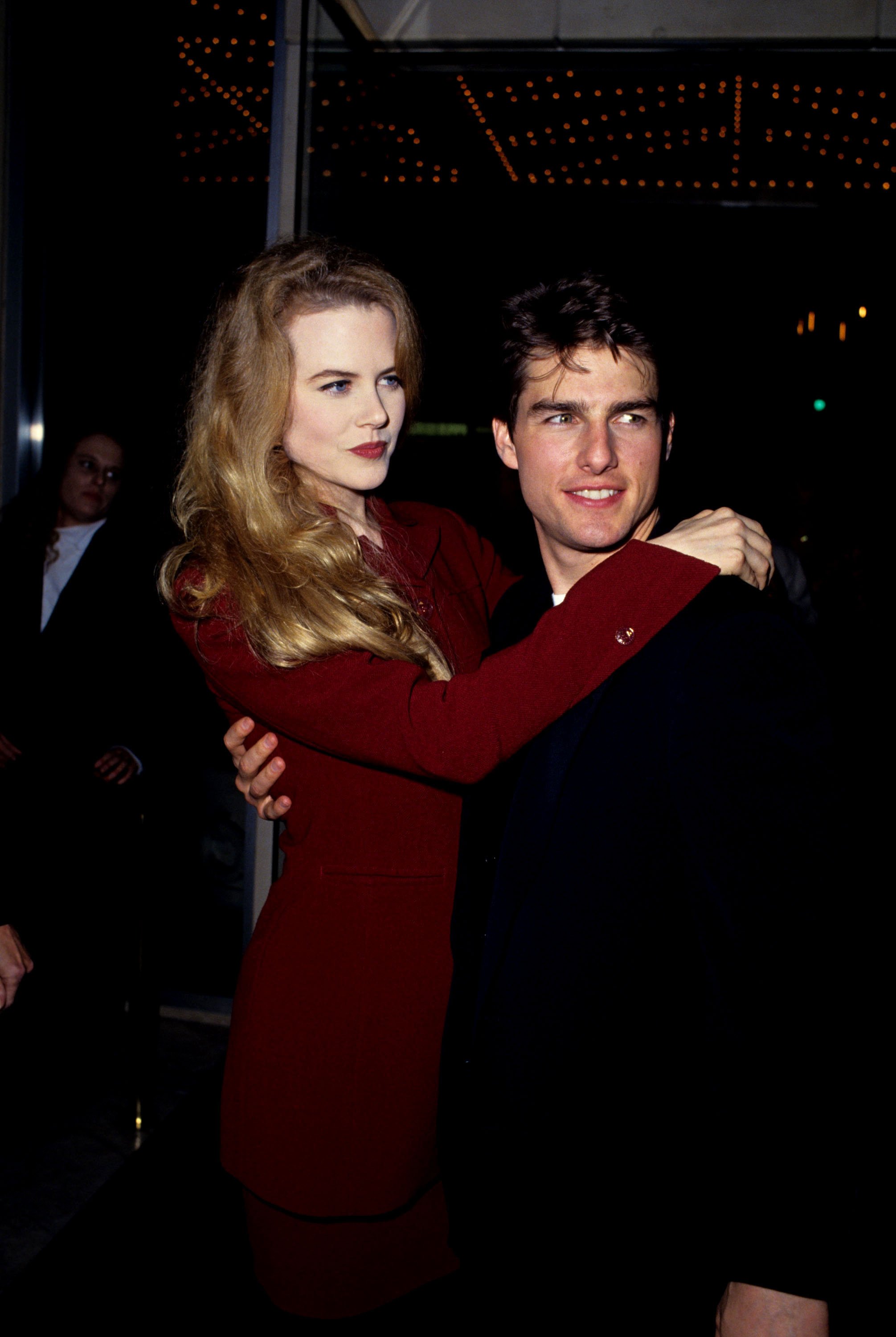 Nicole Kidman and Tom Cruise at the Premiere of ""A Few Good Men"" at Mann's Village Theater in Westwood, California, United States. | Source: Getty Images