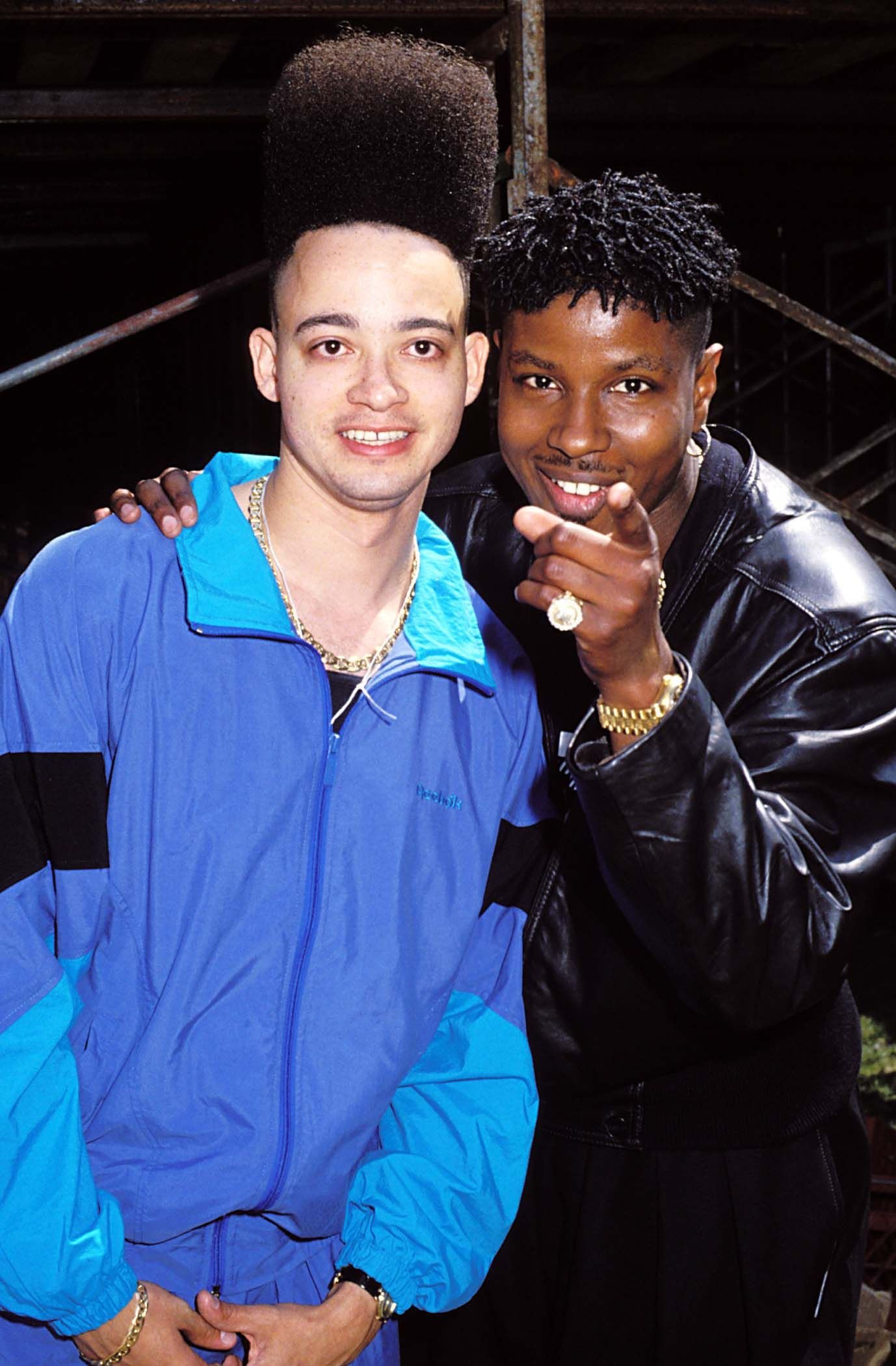 Kid N Play during Earth Day Rally and Concert in Central Park, 1990 | Photo: Getty Images