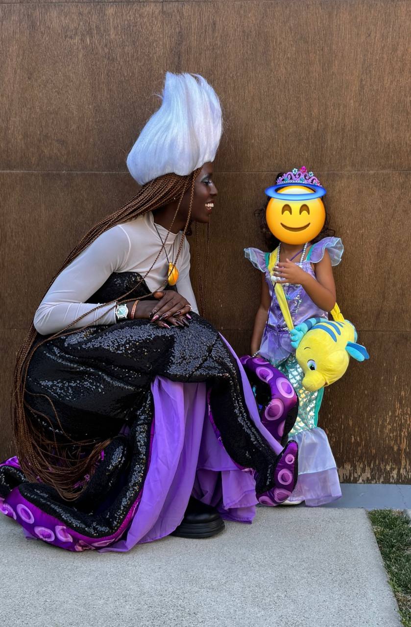 Jodie Turner-Smith transforms into Ursula as daughter Juno Jackson channels her inner mermaid for a magical dress-up moment | Source: Instagram/jodiesmith