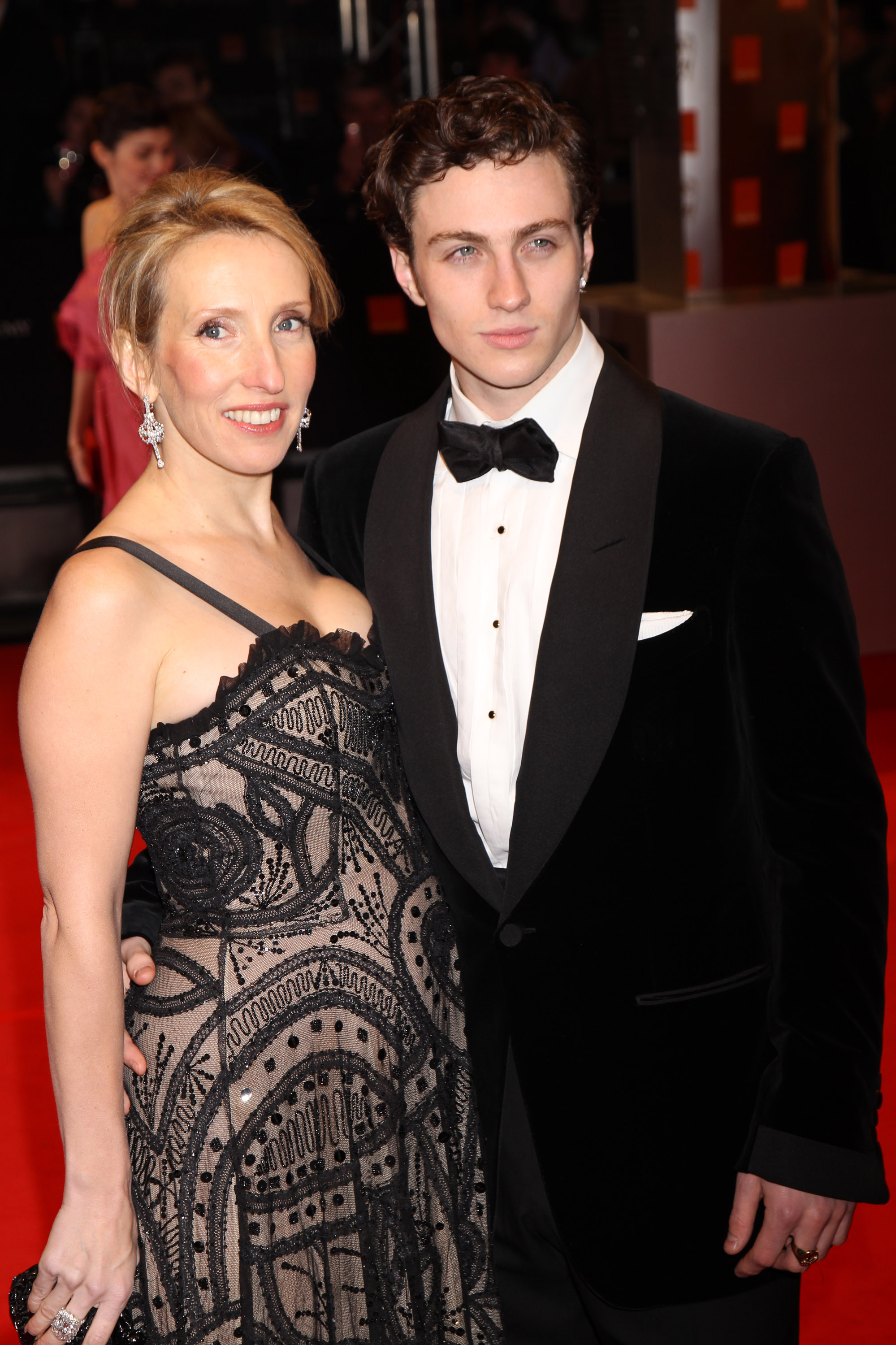Sam and Aaron Taylor-Johnson at British Academy Film Awards in London in 2010 | Source: Getty Images