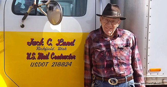 91-year-old mailman finally retires after driving a delivery truck for 69 years