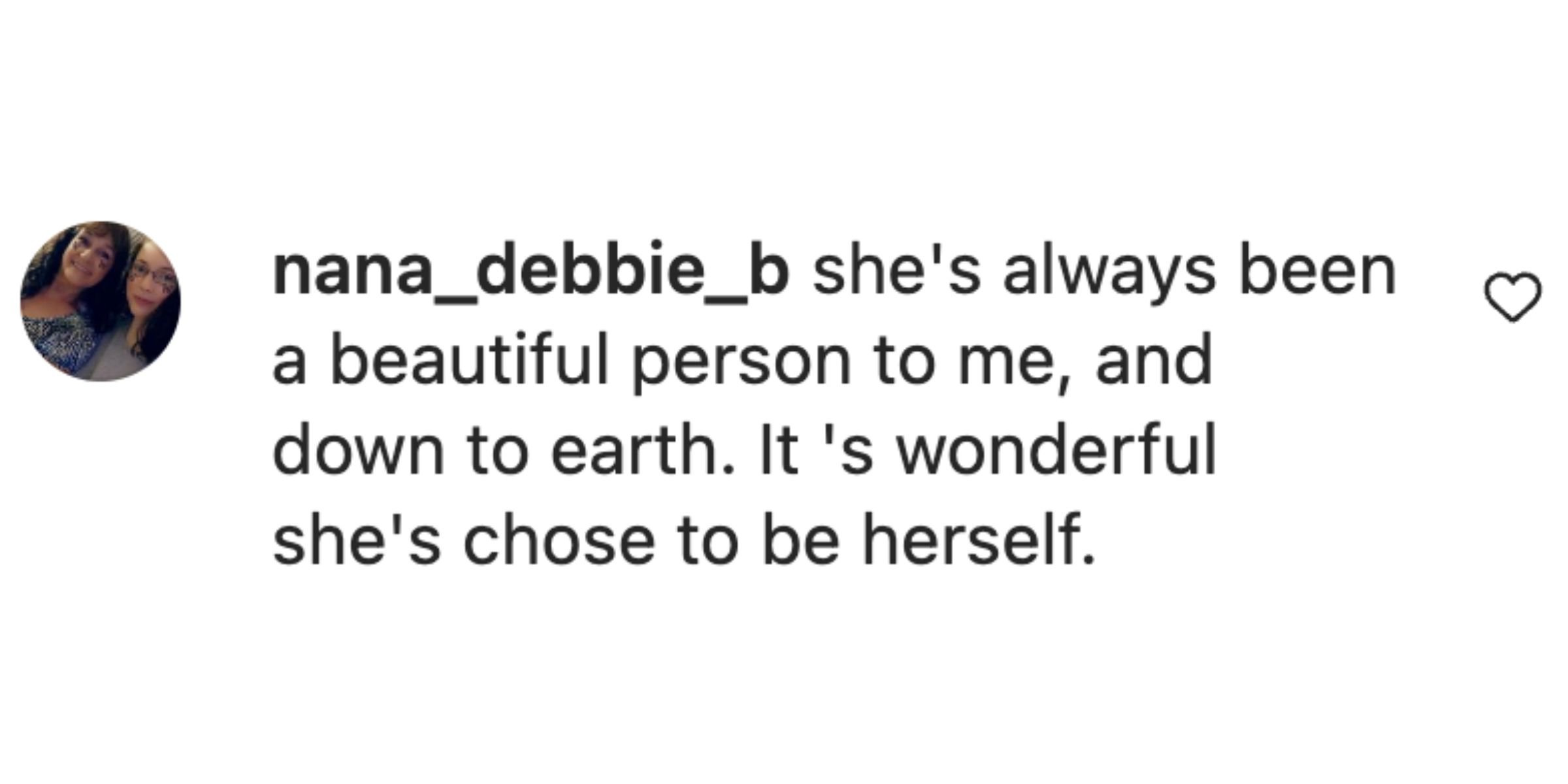 A fan's comment on Jamie Lee Curtis' Instagram post on March 11, 2022. | Source: Instagram/curtisleejamie
