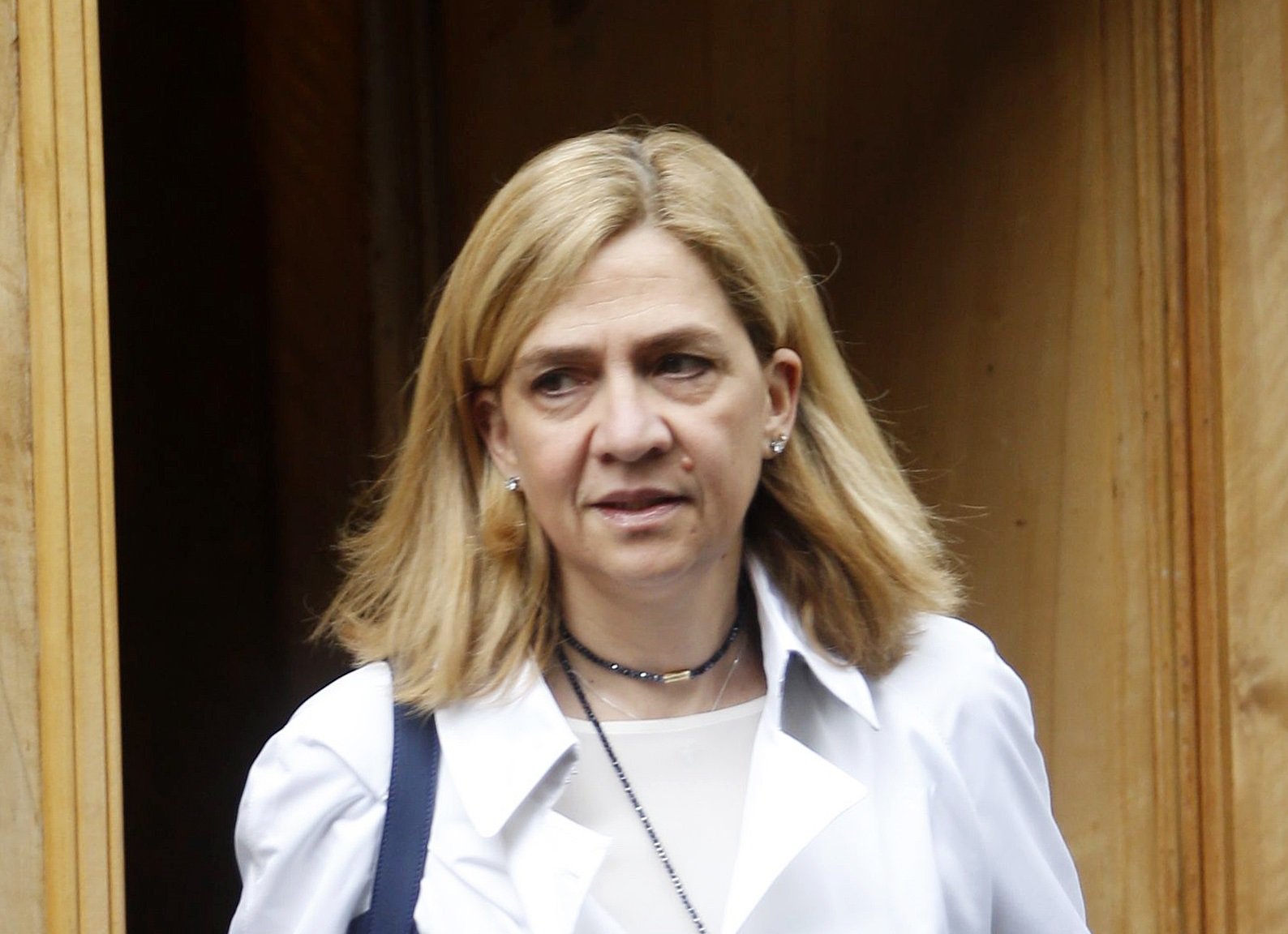 La infanta Cristina en una foto tomada el 15 de junio de 2015 en Ginebra, Suiza. | Foto: Getty Images