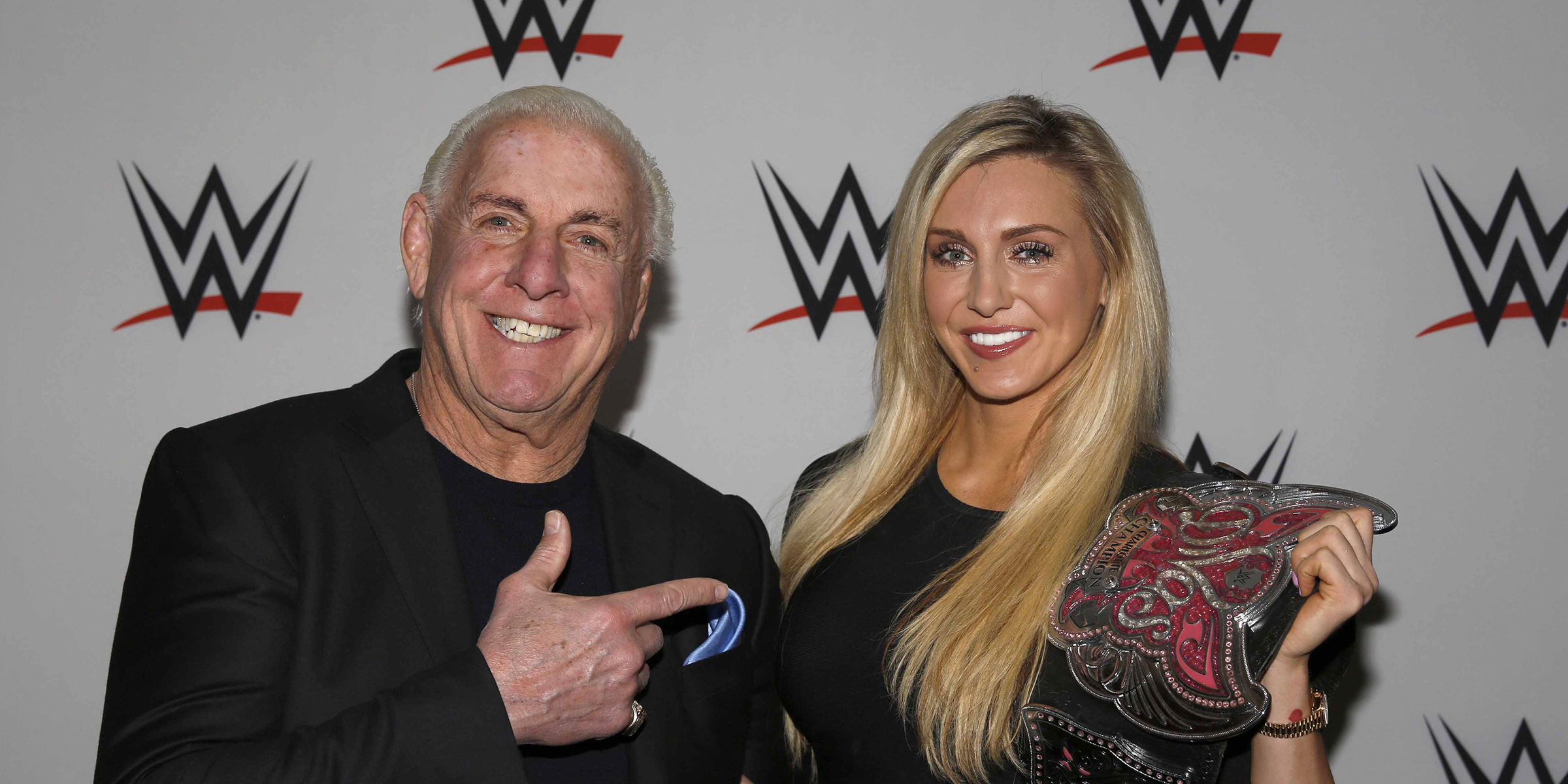 Ric Flair and Charlotte Flair | Source: Getty Images