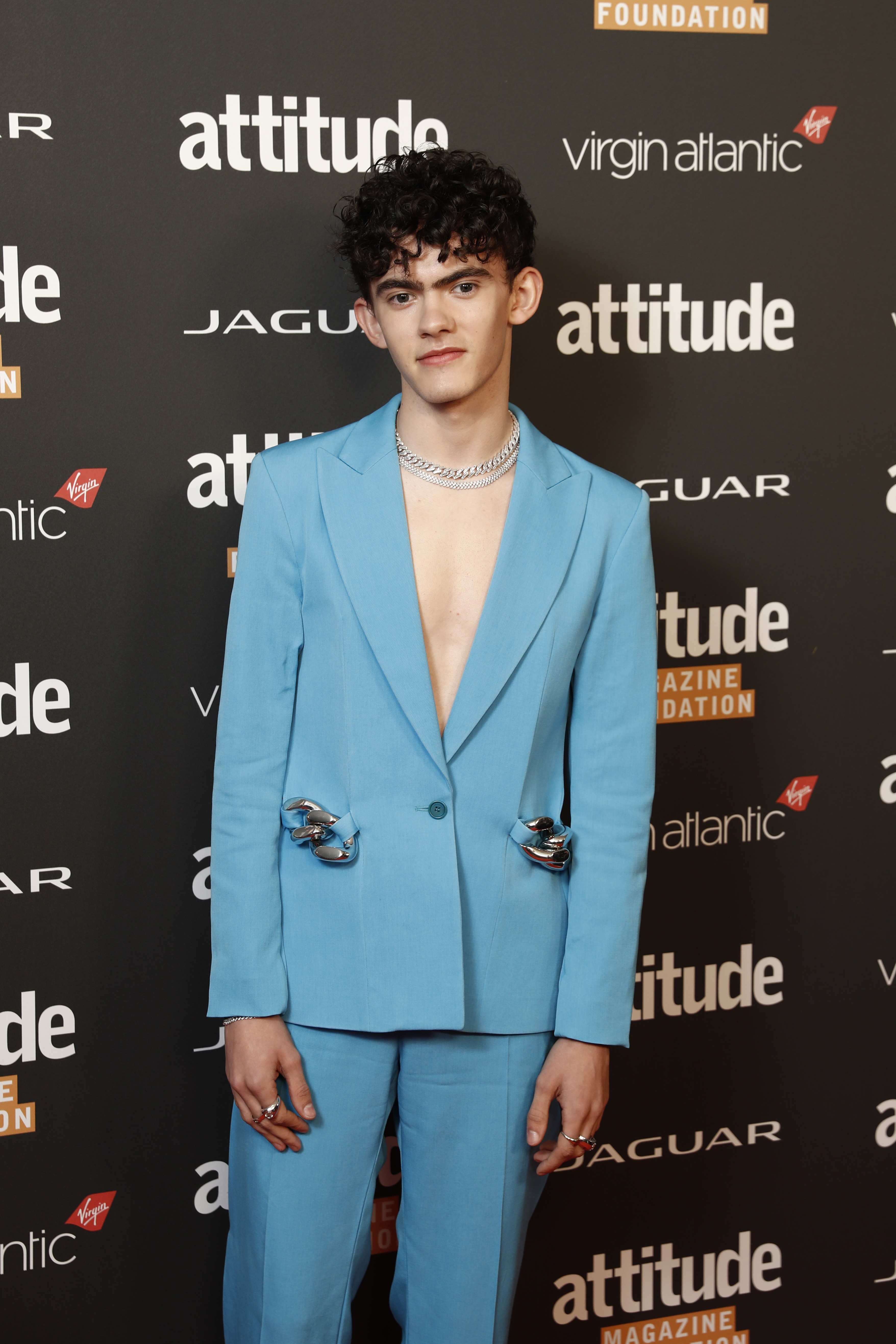 Joe Locke at the Attitude Awards 2022 on October 12, 2022, in London, England. | Source: Getty Images
