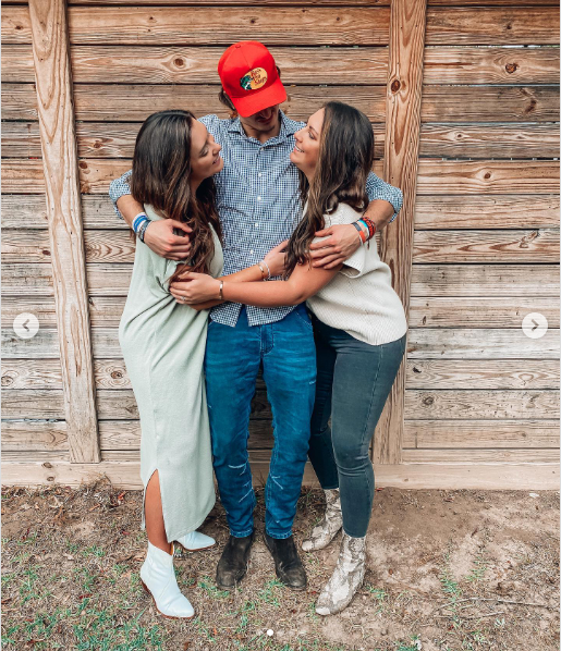 Luke Bryan's nieces and nephew, Til, Kris, and Jordan from a post dated November 6, 2022. | Source: Instagram/kris_cheshire