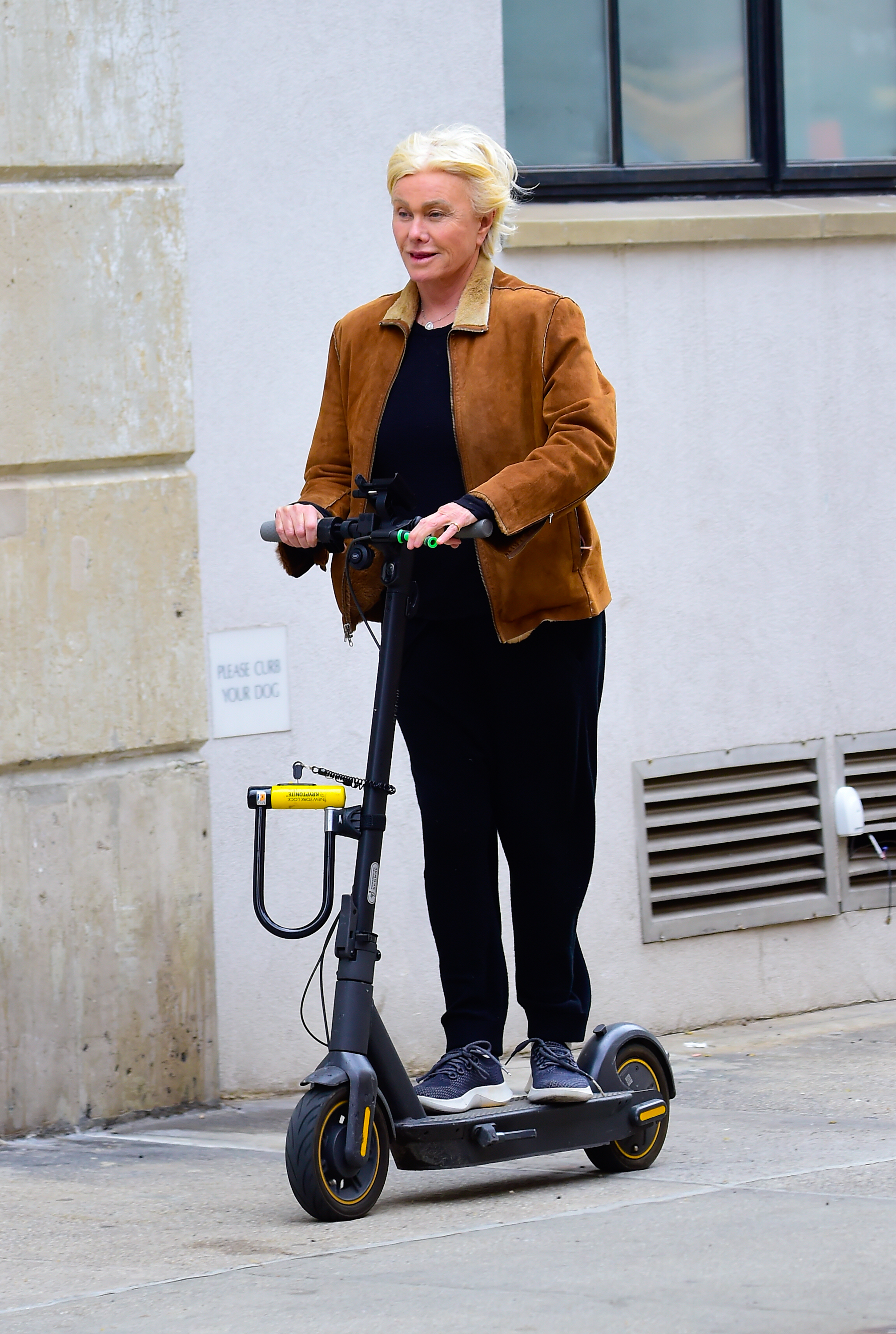 Deborra-Lee Furness spotted out in New York City on April 15, 2024. | Source: Getty Images