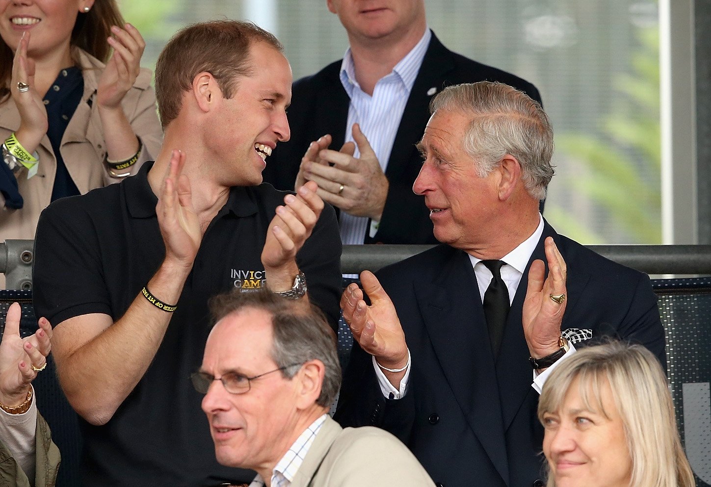 Prince William and Prince Charles during the Invictus Games at Lee Valley on September 11, 2014, in London, England | Source: Getty Images