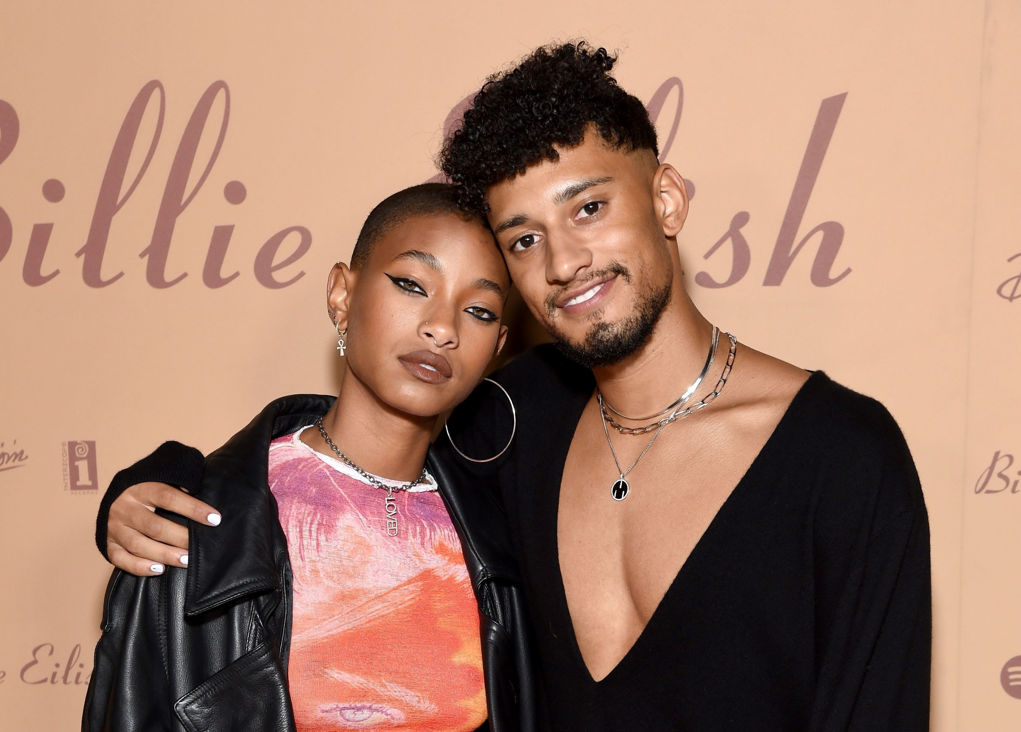 Willow Smith and Tyler Cole attend the "Happier Than Ever: The Destination" celebration, presented by Billie Eilish and Spotify, for the new album on July 29, 2021 in Los Angeles, California.| Getty Images 
