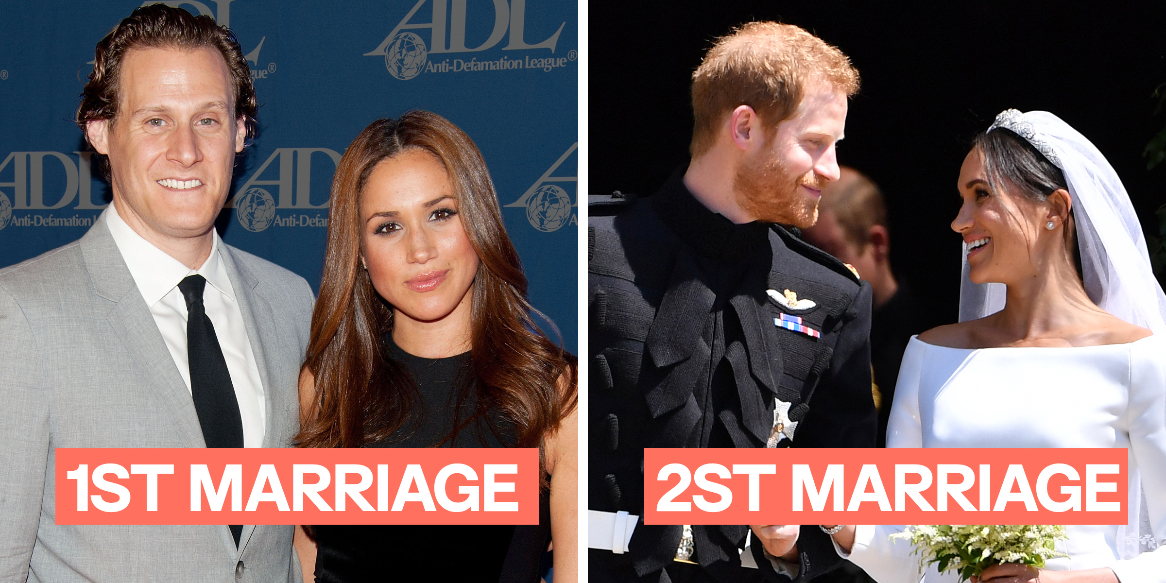Trevor Engelson and Meghan Markle | Prince Harry and Meghan Markle | Source: Getty Images