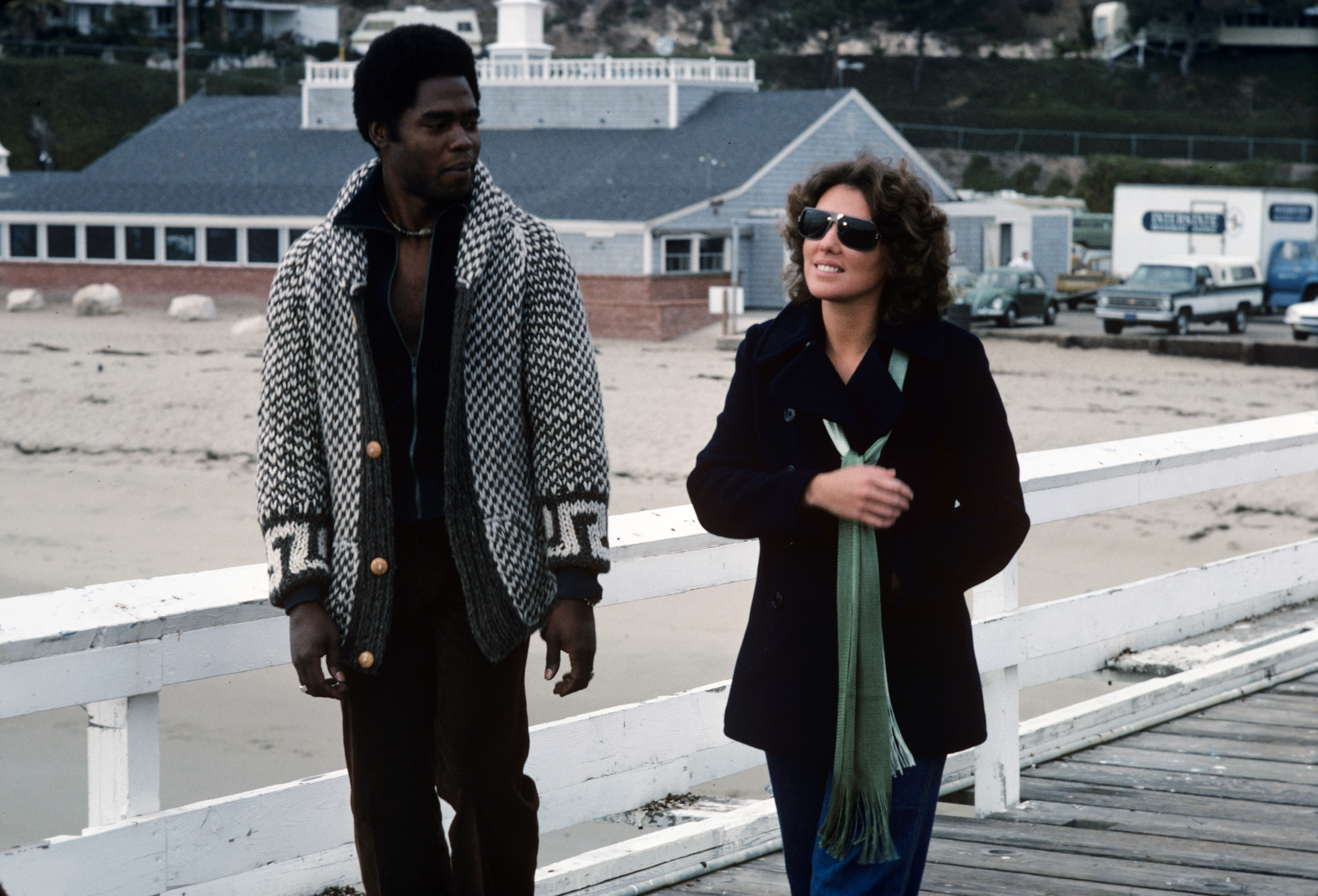 Georg Stanford Brown and his wife Tyne Daly on "The Rookies" Circa 1976 | Source: Getty Images
