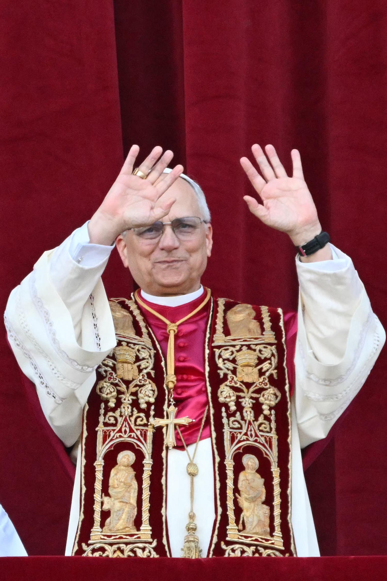 Newly elected Pope Leo XIV, Robert Francis Prevost / Source: Getty Images