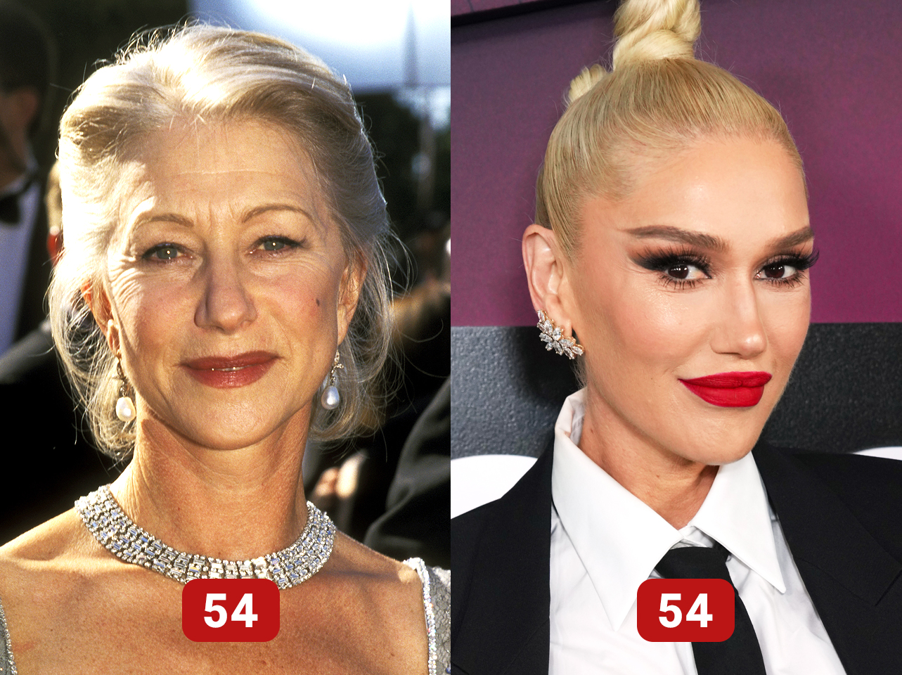 Helen Mirren | Gwen Stefani | Source: Getty Images