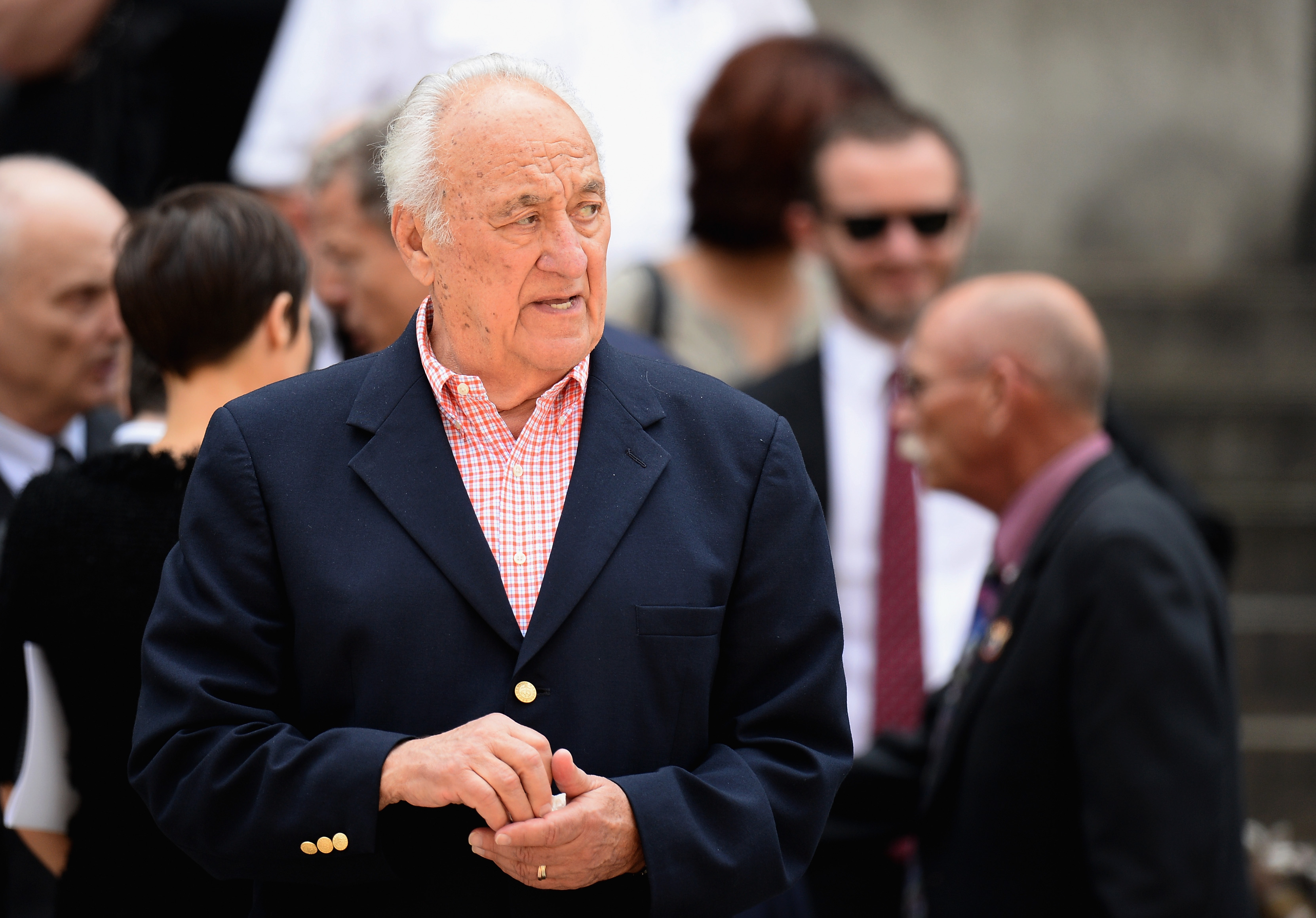 Jerry Adler attends the funeral for Actor James Gandolfini at The Cathedral Church of St. John the Divine on June 27, 2013 in New York City. | Source: Getty Images