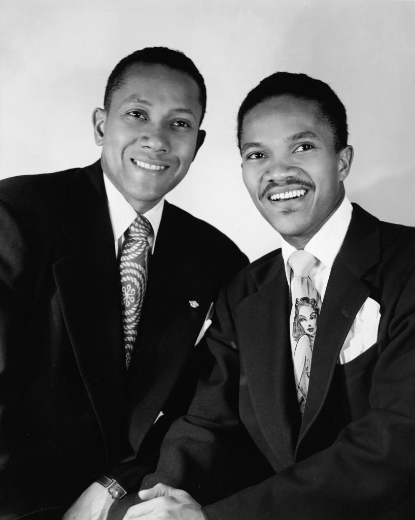 American tap dancers Fayard and Harold Nicholas, known as The Nicholas Brothers, for the stage production of the musical "St. Louis Woman," circa 1940. | Photo: Getty Images