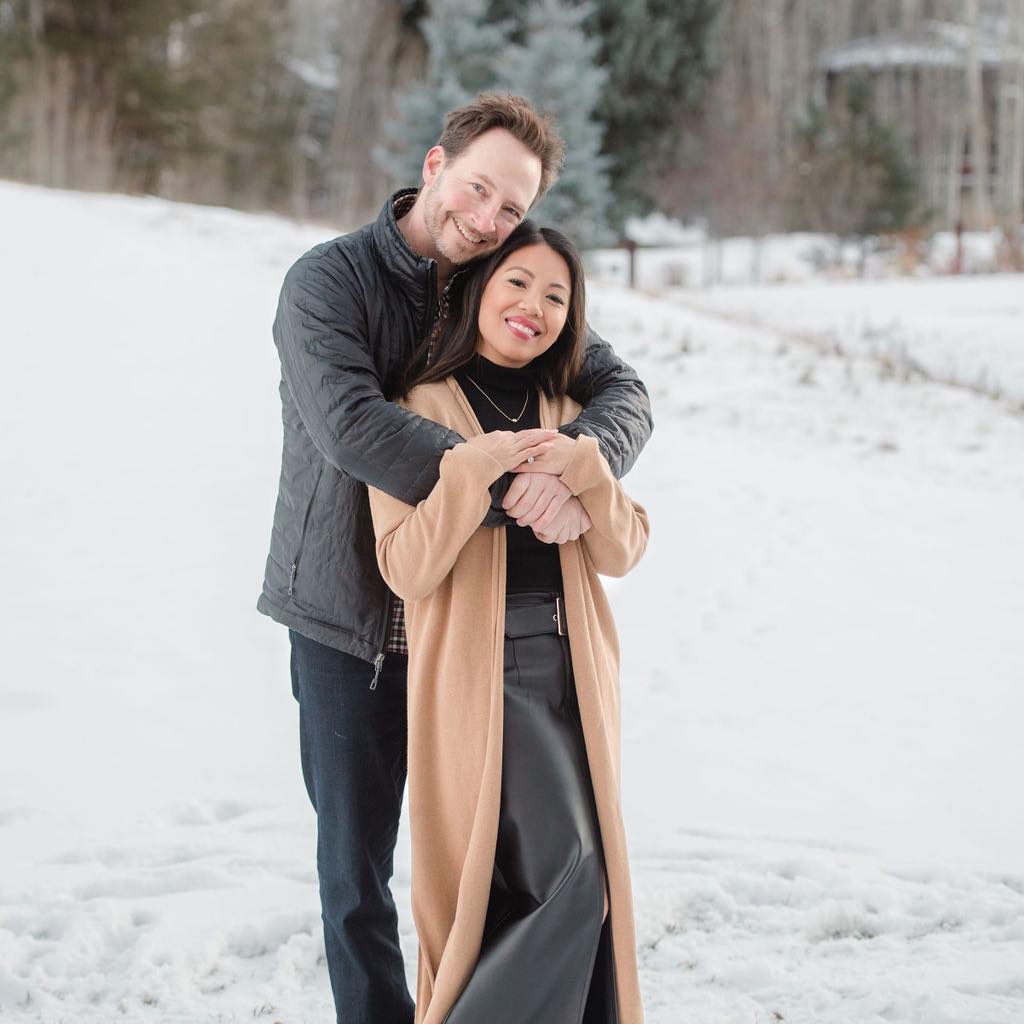 Matthew and Thy Mitchell embracing in a photo, posted on January 5, 2024. | Source: Facebook/Thy Mitchell