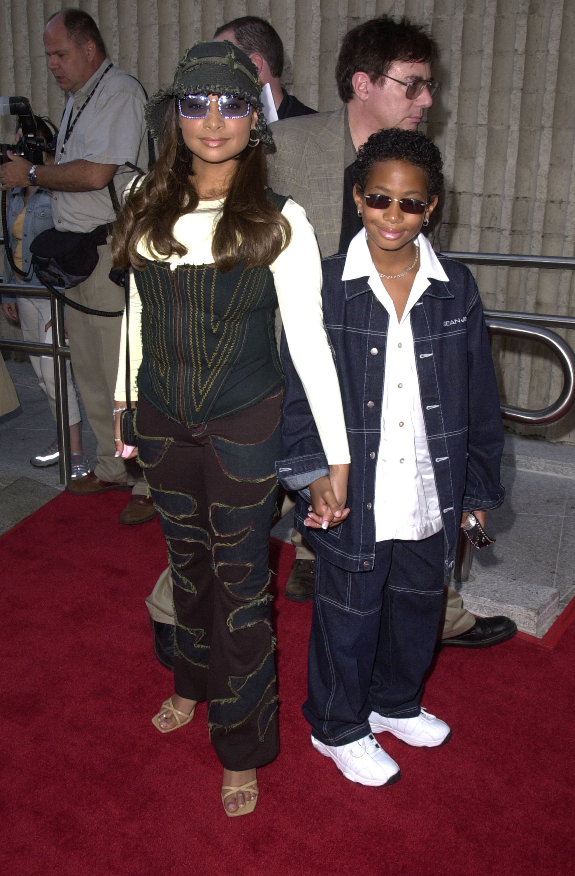 Raven-Symone & Brother Blaize at Avco Cinemas in Westwood, on June 19, 2001, California, United States. | Source: Getty Images