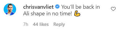 A screenshot of a fan's reaction to a picture posted by Will Smith on his Instagram page | Source: Instagram.com/willsmith