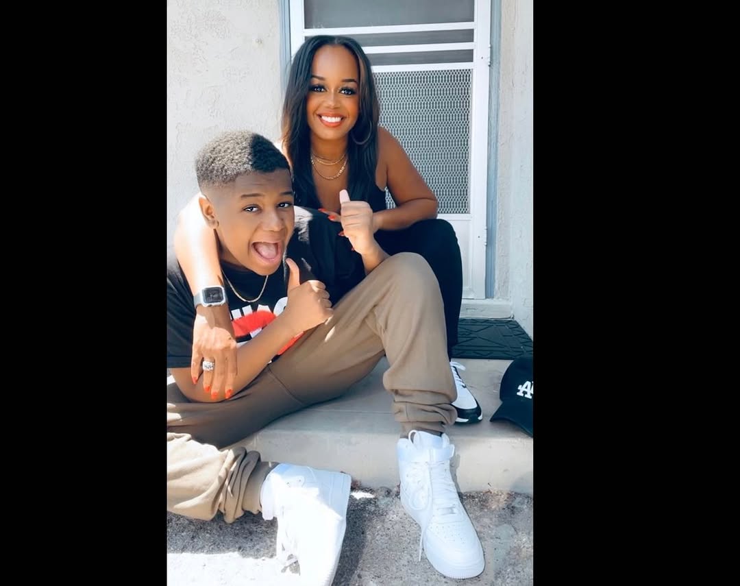 Michael Douglas Shaw Jr. and Jaimee Foxworth seen in a post dated May 30, 2022 | Source: Instagram/jaimeethefoxx