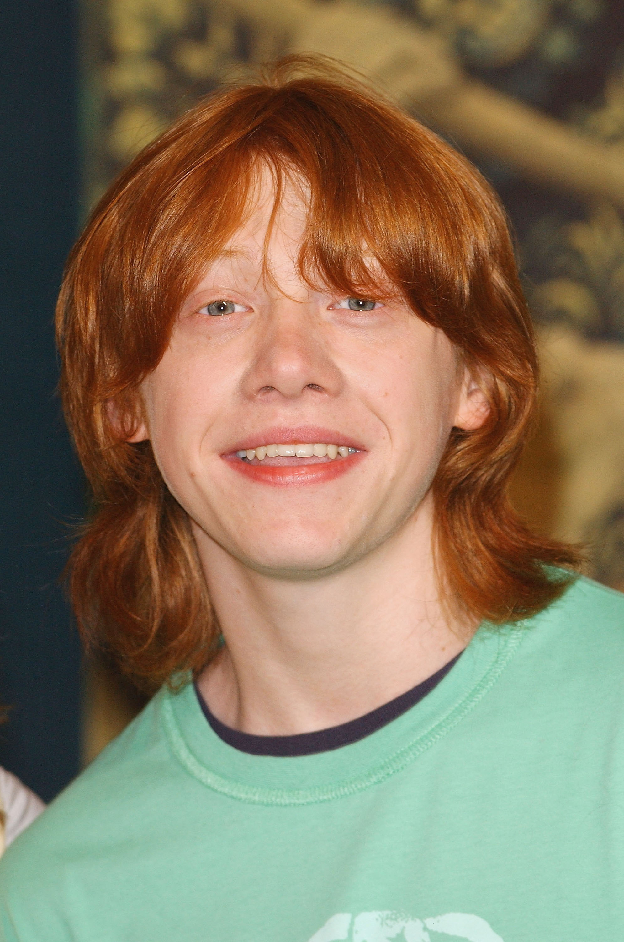 Rupert Grint at a photocall ahead of the UK premiere of "Harry Potter and the Prisoner of Azkaban" on May 27, 2004, in London | Source: Getty Images