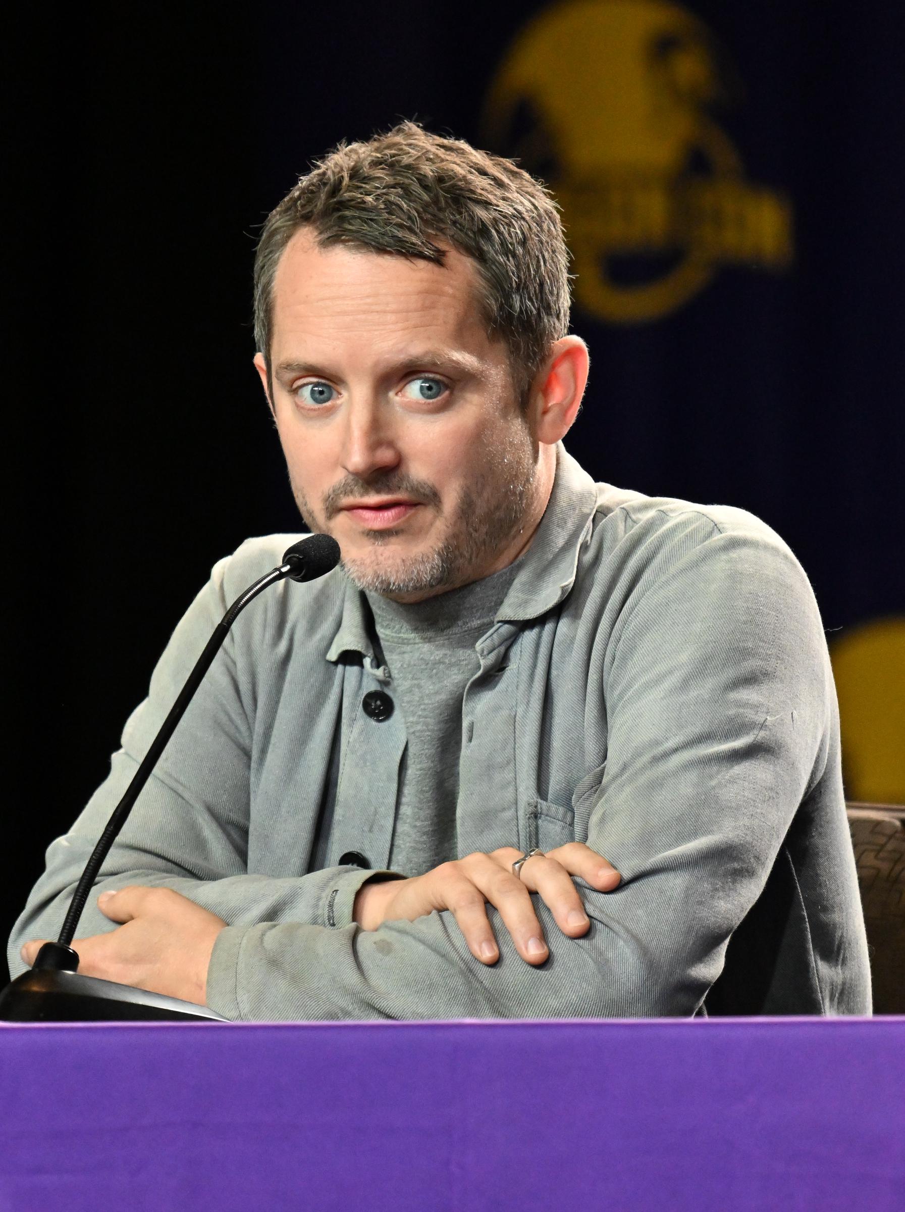 Despite discussing being a dad, Elijah Wood keeps his social media, particularly Instagram, private. | Source: Getty Images