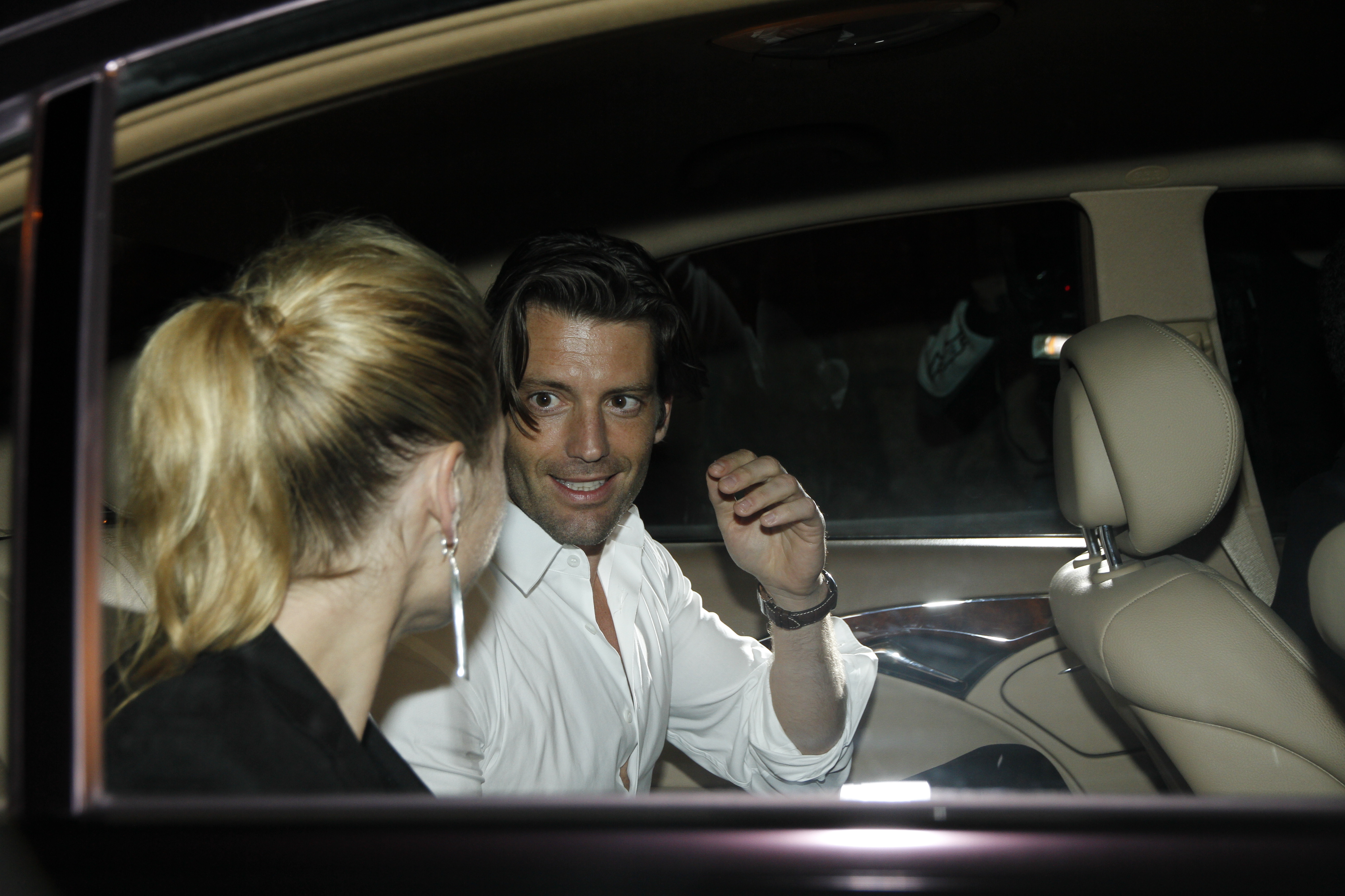 Kate Winslet and Louis Dowler on September 20, 2010 in Madrid, Spain. | Source: Getty Images