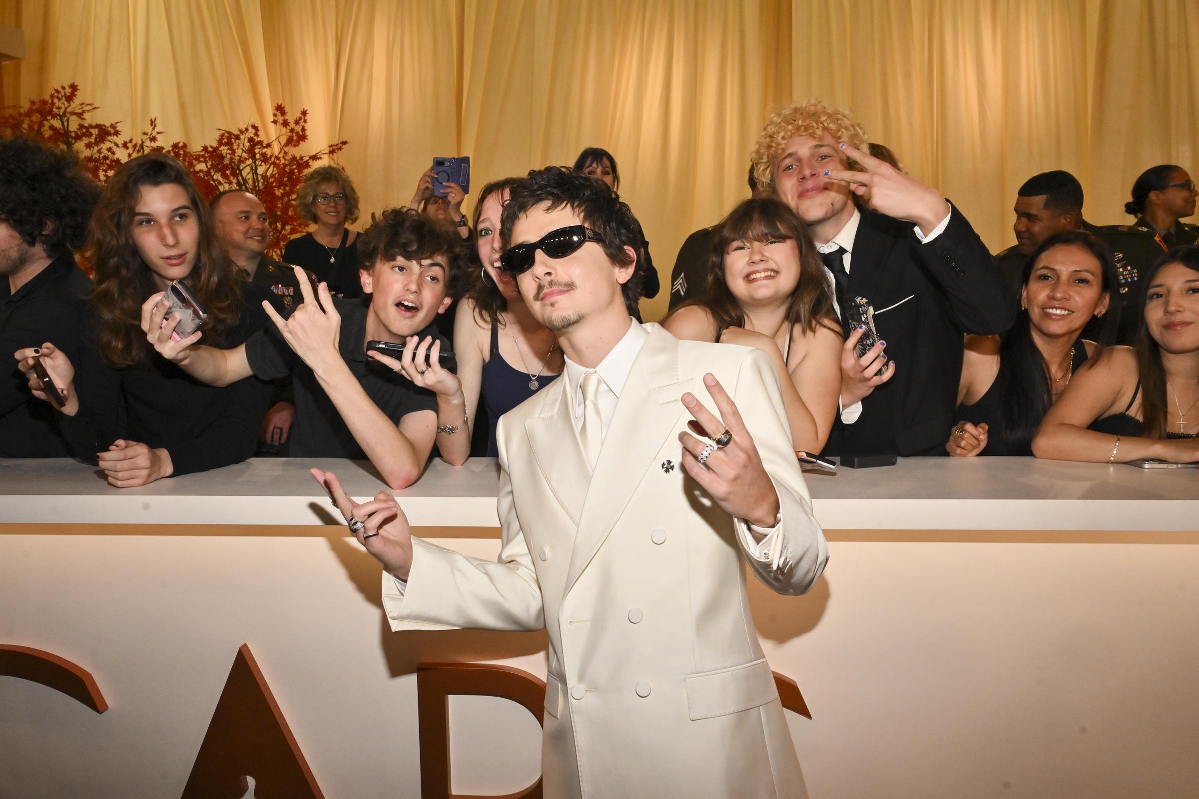 Timothée Chalamet at the 98th Annual Oscars on March 15, 2026 | Source: Getty Images