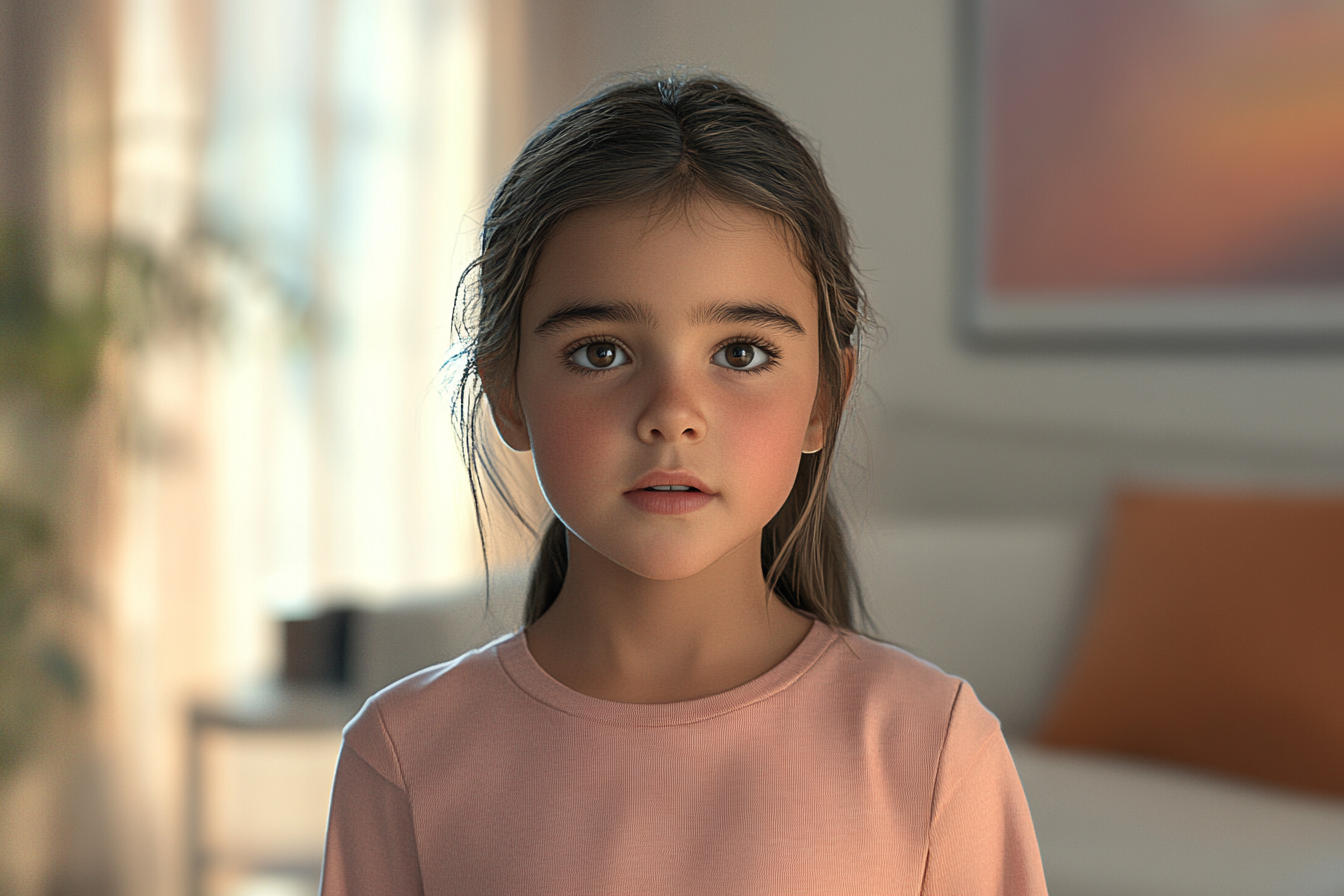 A little girl | Source: Midjourney