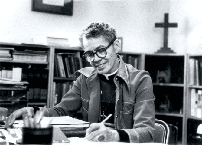 Rev. Dr. Pauli Murray | Source: Wikimedia Commons/Carolina Digital Library and Archives, UNCPauliMurray, CC BY-SA 3.0