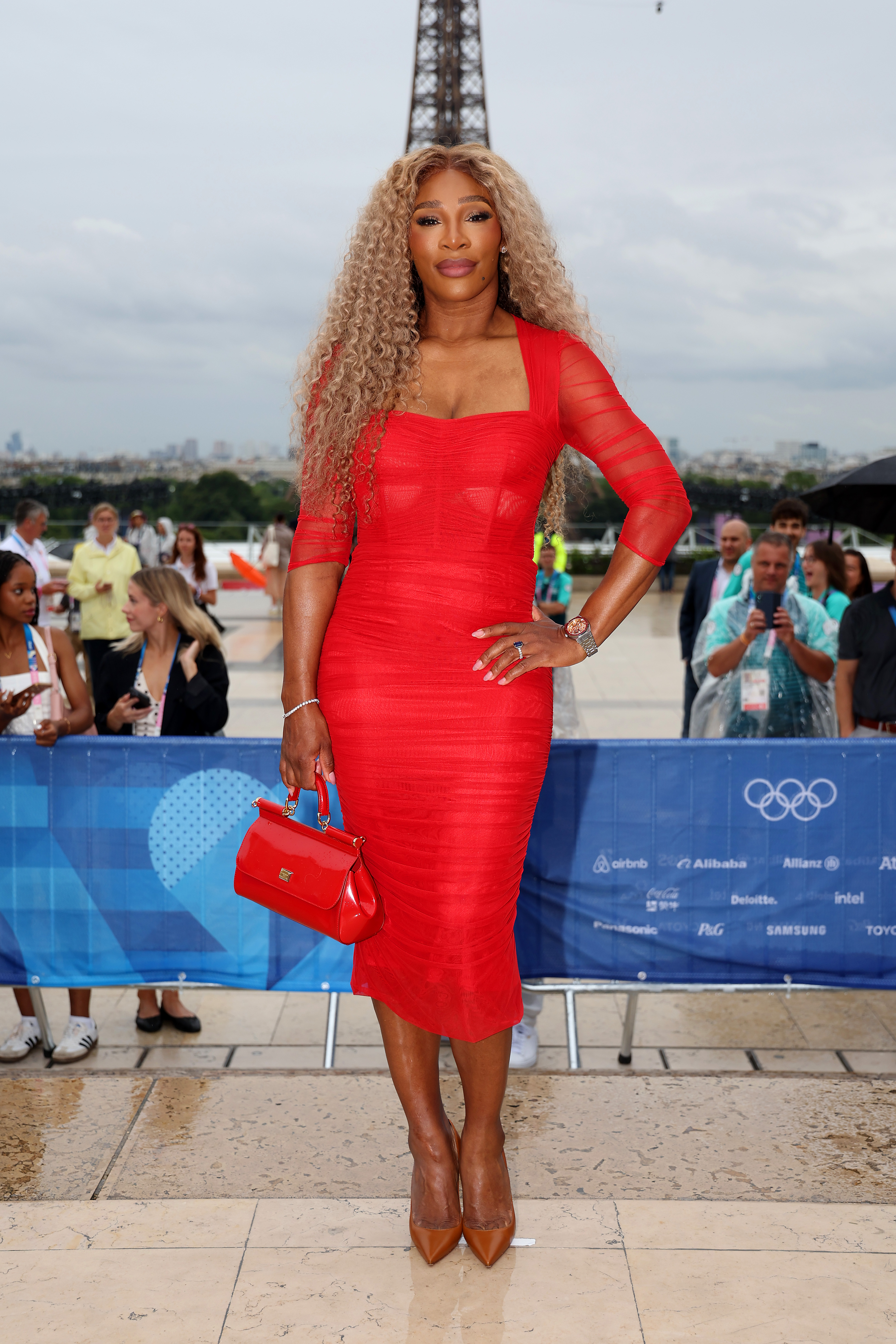 Serena Williams attends the red carpet ahead of the opening ceremony of the Olympic Games Paris 2024 on July 26, 2024, in Paris, France. | Source: Getty Images