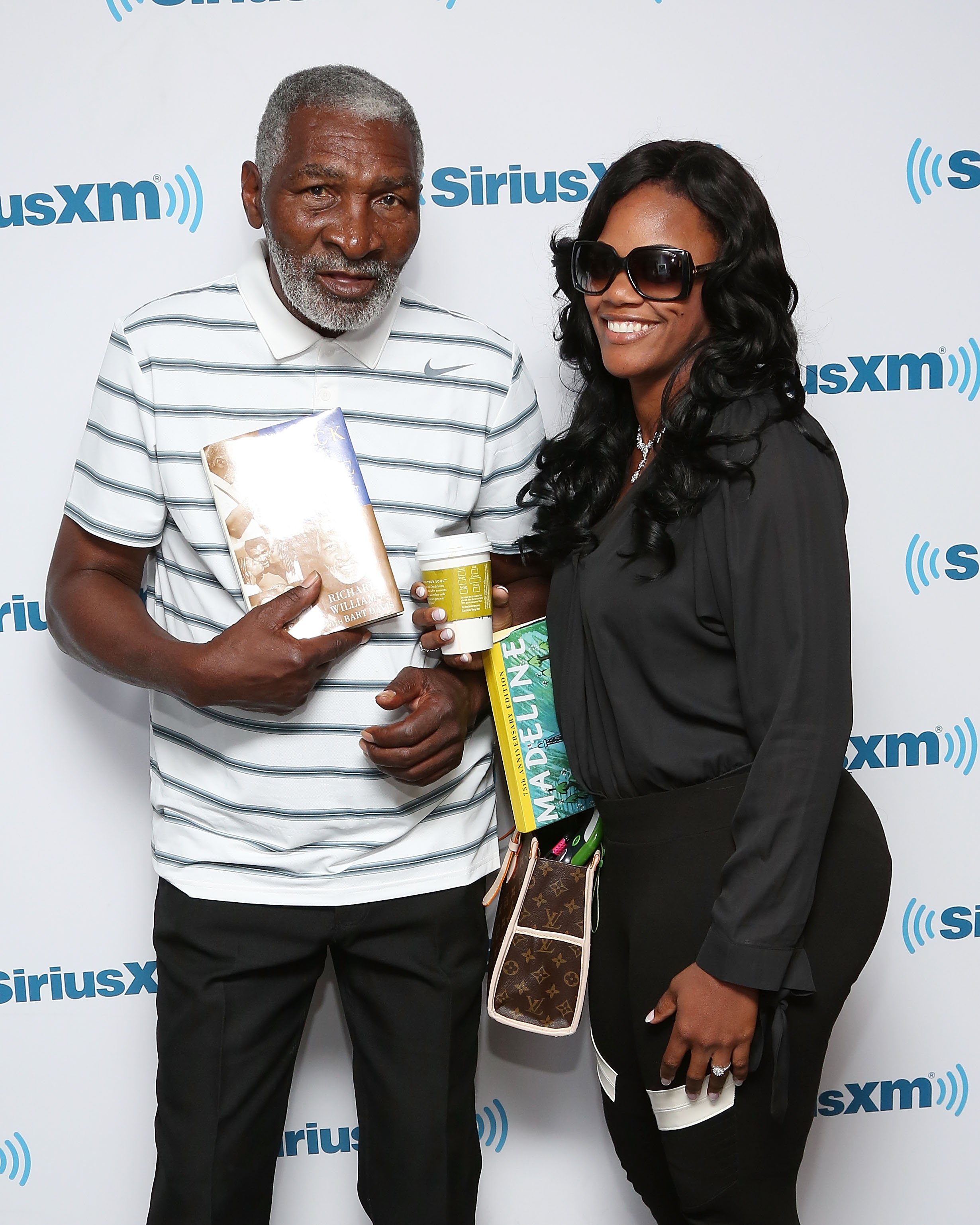 Richard Williams und Lakeisha Graham besuchen die SiriusXM Studios am 6. Mai 2014 in New York City. | Quelle: Getty Images