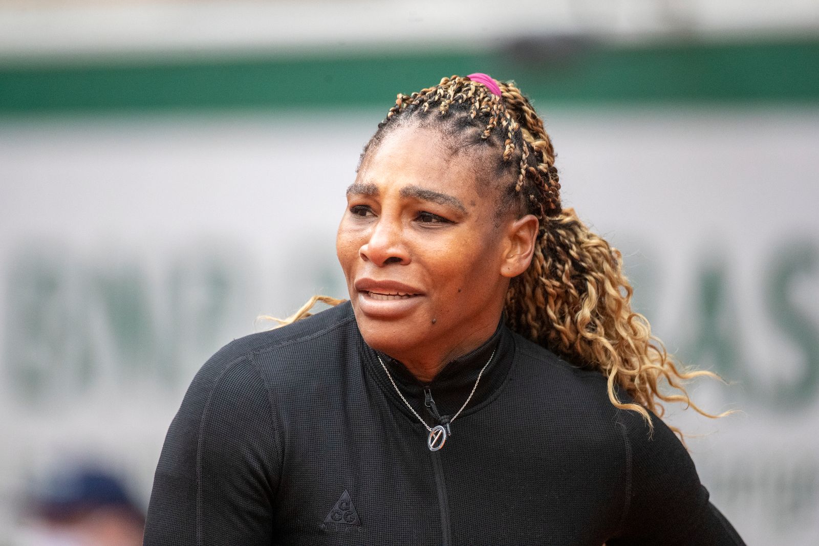 Serena Williams during the French Open Tennis Tournament at Roland Garros on September 28th 2020 | Getty Images