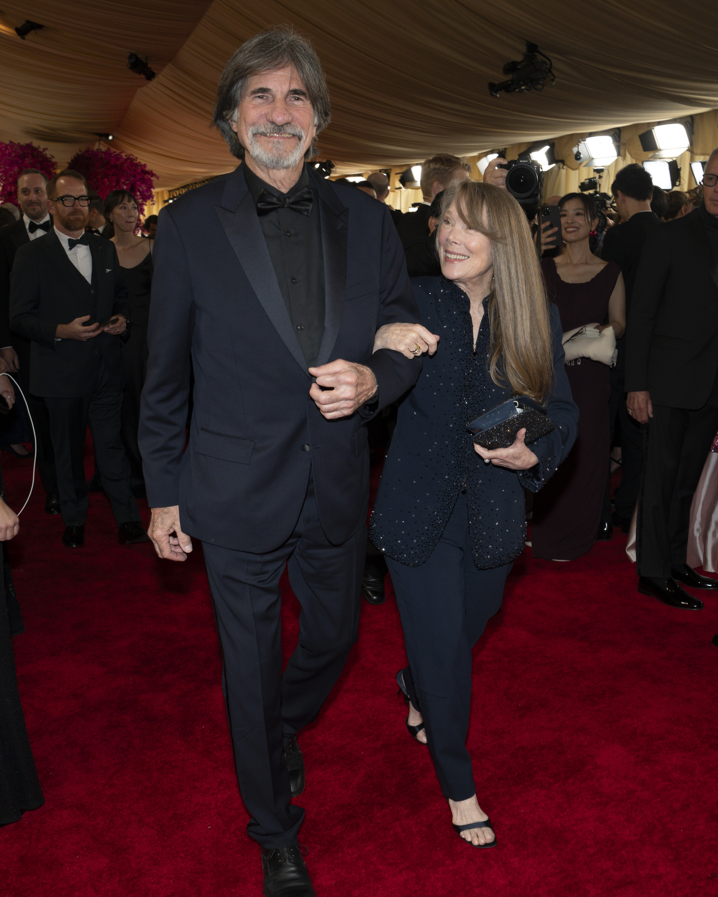 Jack Fisk and Sissy Spacek during the 96th Annual Oscars at the Ovation Hollywood on March 10, 2024, in Los Angeles, California. | Source: Getty Images