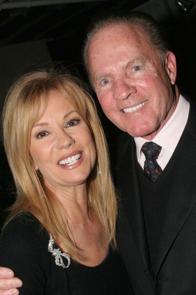 Kathie Lee Gifford and Frank Gifford at The Zipper Theater in New York. | Photo: Getty Images.
