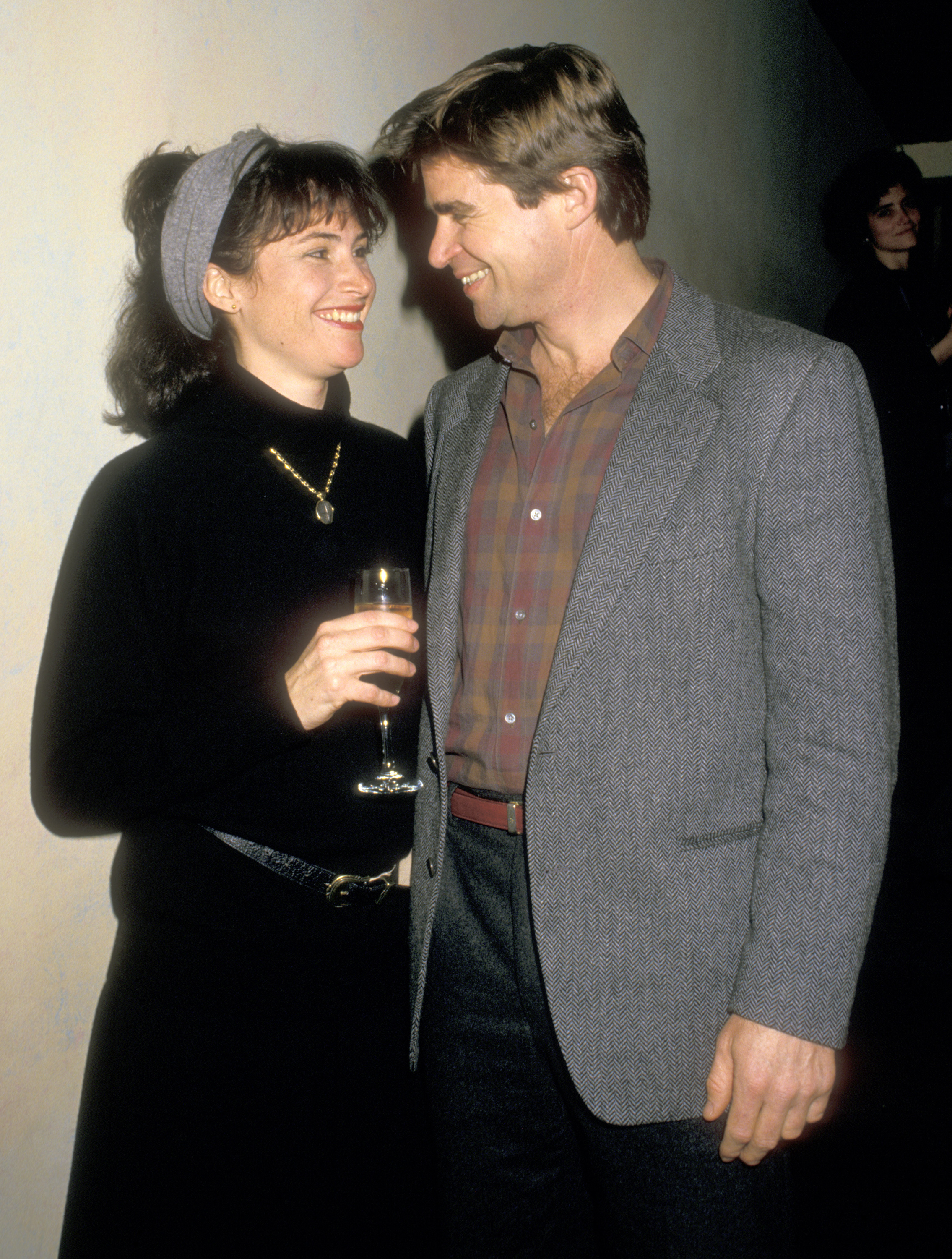 Pam Van Sant and Treat Williams in New York City on February 3, 1988 | Source: Getty Images