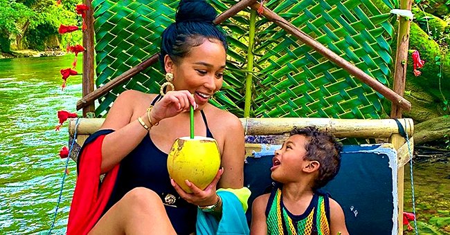 Tristan Thompson's Ex Jordan Craig Shares Precious Snaps Their Son Prince as They Enjoy Jamaica Vacation