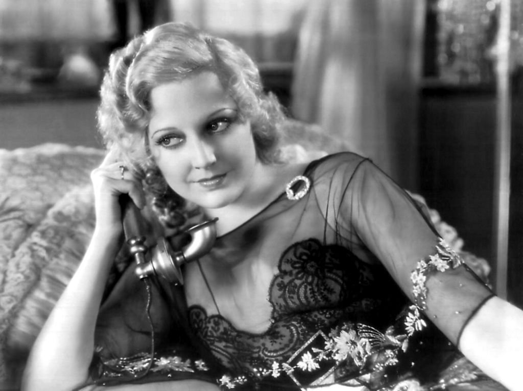 Actress Thelma Todd in a scene from the movie "The Maltese Falcon" circa 1931 | Photo: Getty Images