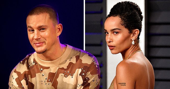 Channing Tatum on December 03, 2019 in Melbourne, Australia and Zoë Kravitz on February 24, 2019 in Beverly Hills, California | Photo: Getty Images 