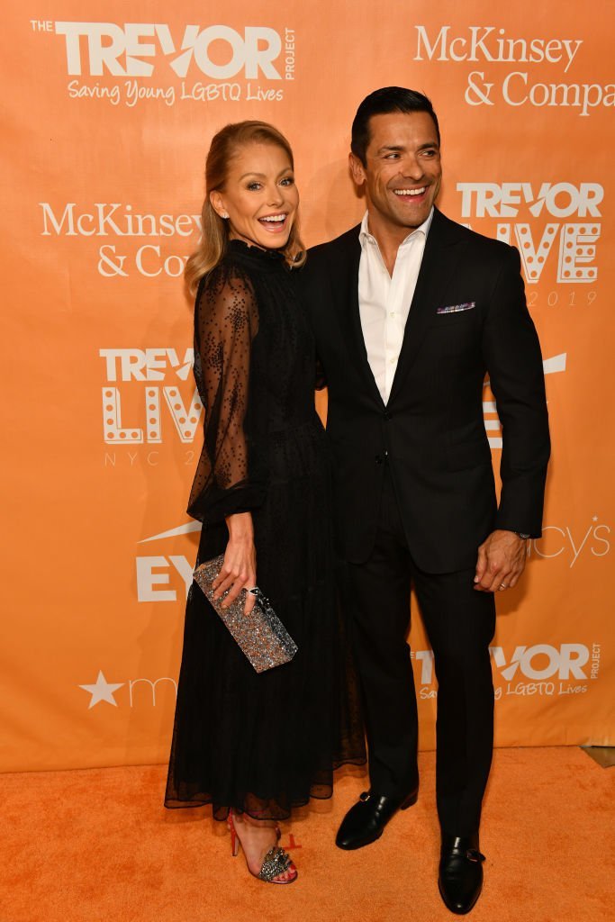 Kelly Ripa and Mark Consuelos attend TrevorLIVE NY 2019 at Cipriani Wall Street. | Photo: Getty Images
