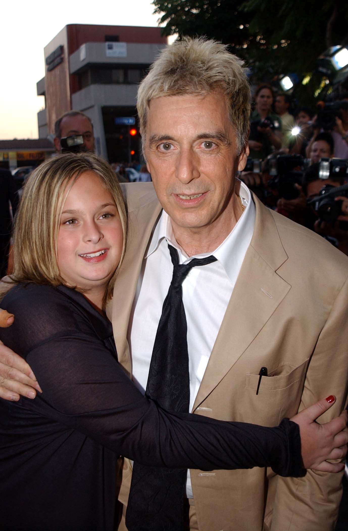 Al Pacino & daughter Julie Marie Pacino during Simone Premiere at National Theatre in Westwood, California, United States. | Source: Getty Images