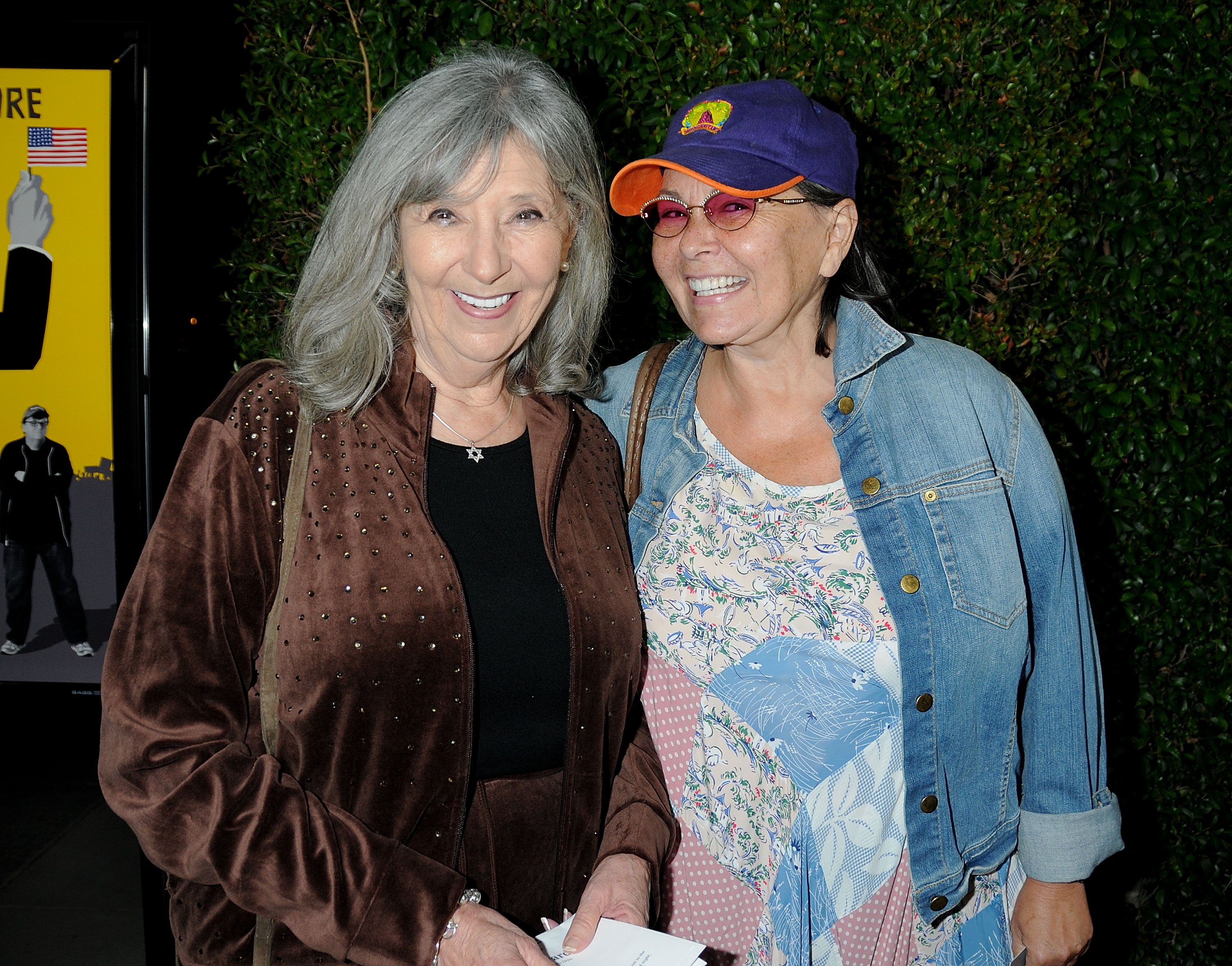 Roseanne Barr and her mother Helen at the Los Angeles Premiere of "Capitalism: A Love Story" on September 15, 2009 | Source: Getty Images