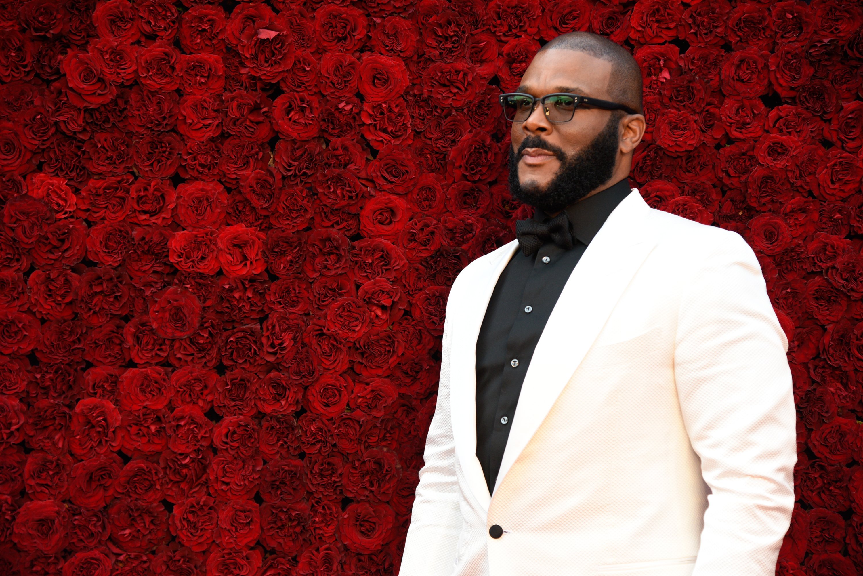 Tyler Perry at the grand opening of Tyler Perry Studios this month. | Photo: Getty Images