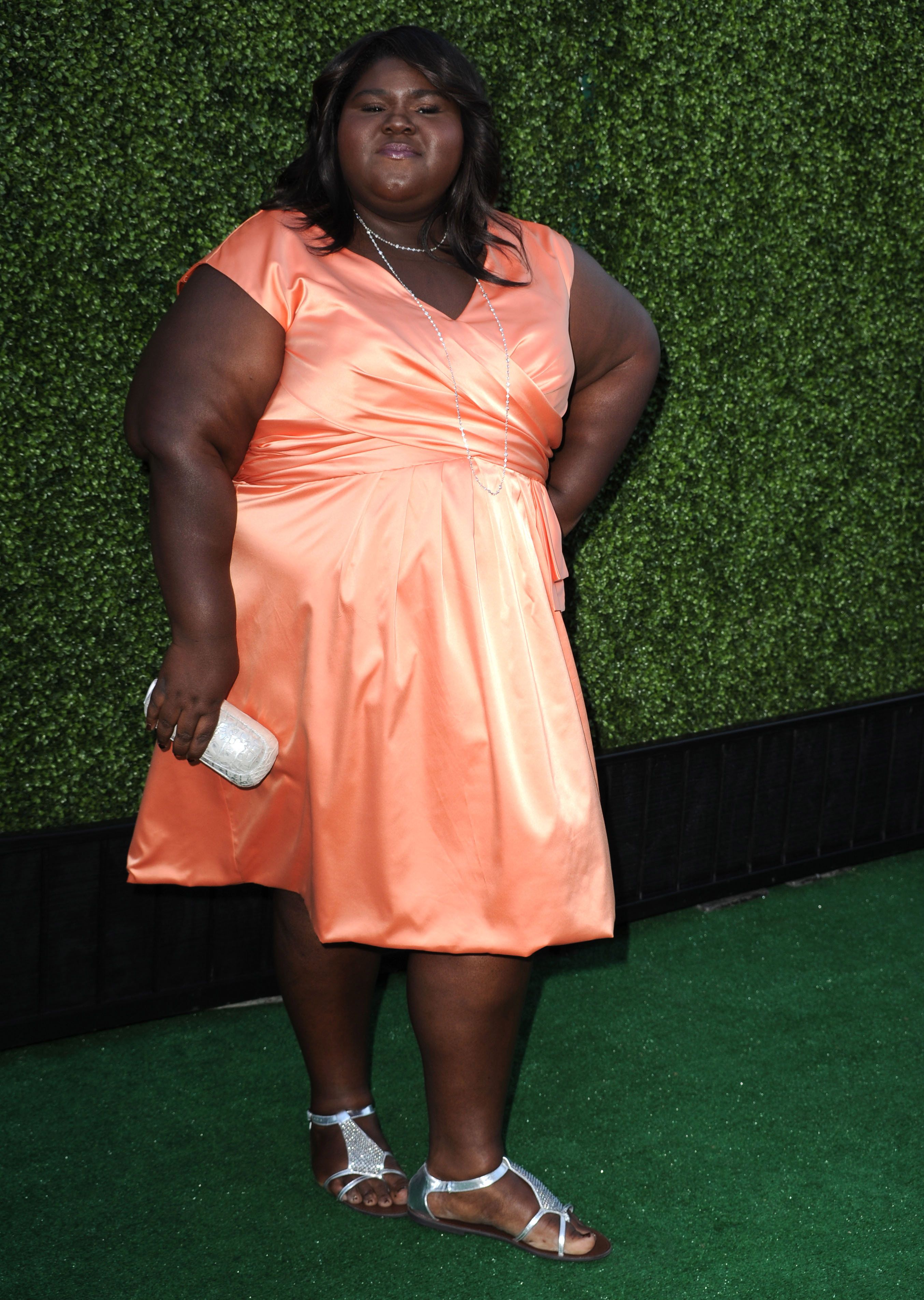Gabourey Sidibe attends the 2010 CBS Summer Press Tour Party at The Tent on July 28, 2010 in Beverly Hills, California. | Source: Getty Images