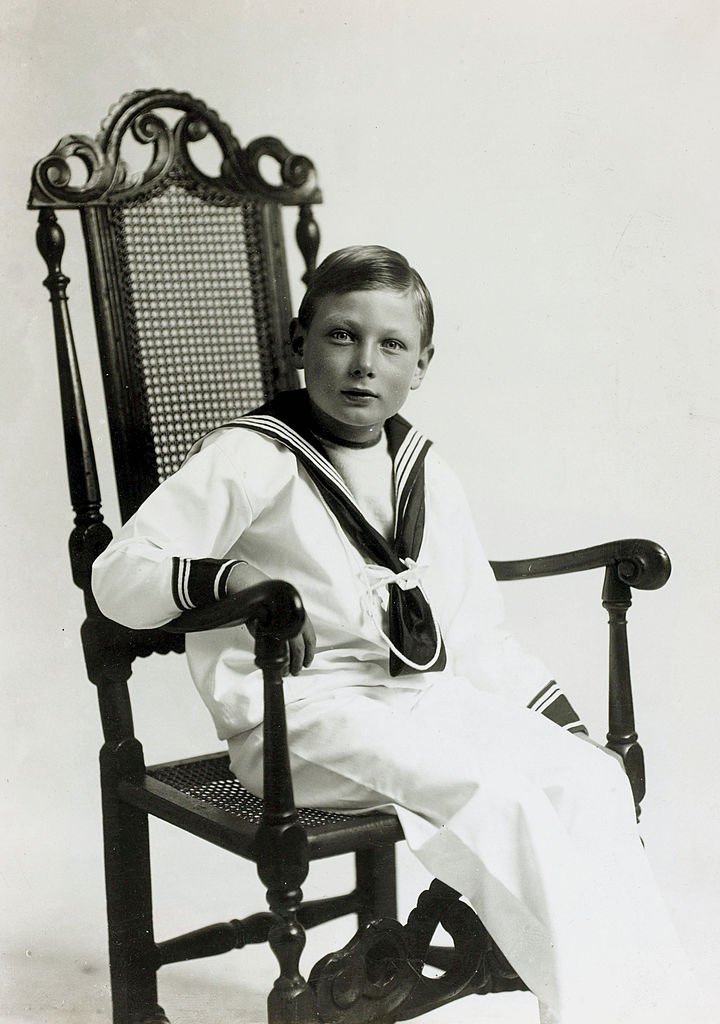Prince John in a sailor suit in the UK circa 1914 | Photo: Getty Images