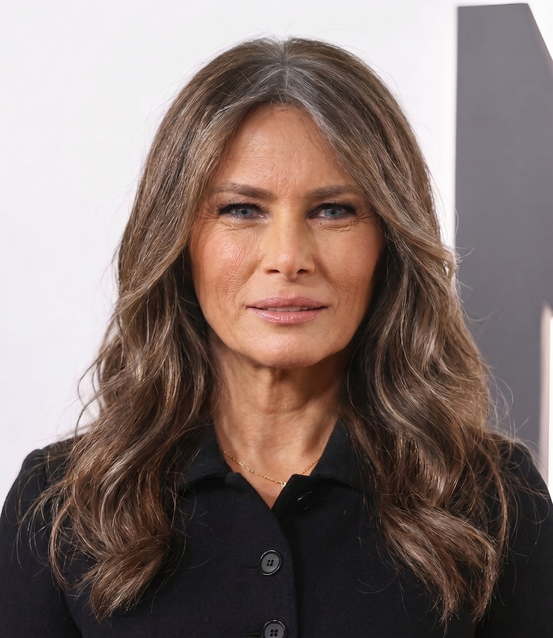 This AI visualization illustrates how Trump could appear if aging occurred without aesthetic interventions. The image highlights wrinkles, facial volume changes, and other age-related characteristics. | Source: Gemini