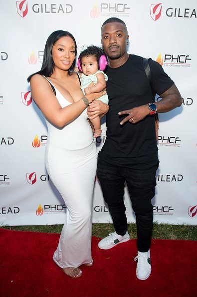 Princess Love, Ray J and their daughter Melody Love attend the 2018 Pure Heat Community Festival at Piedmont Park in Atlanta, Georgia | Photo: Getty Images